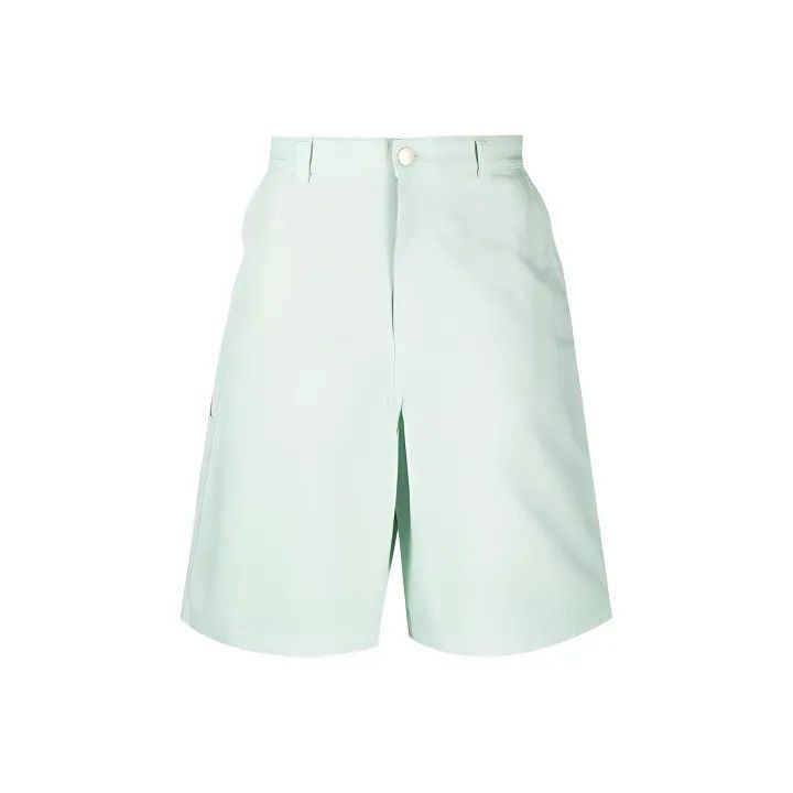 AMI AMIPARIS Men's Casual Green Shorts 0079 Size US 34 / EU 50 - 1 Thumbnail