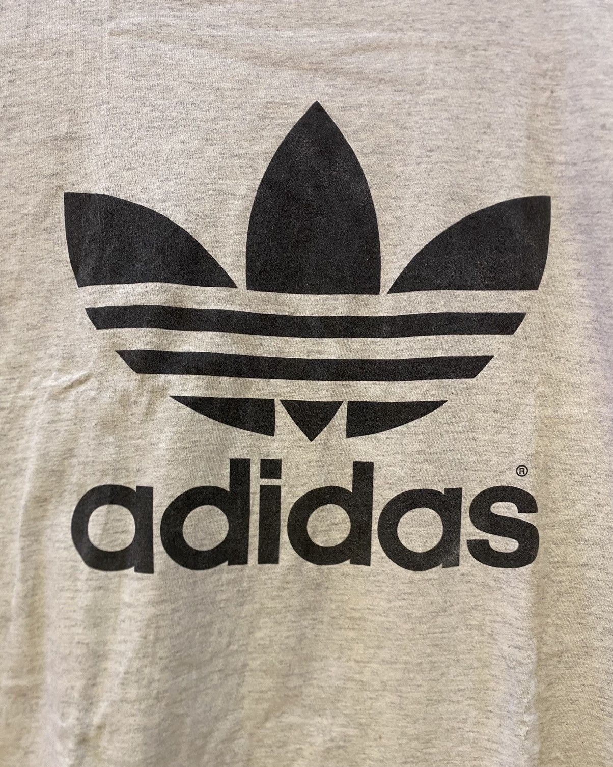Adidas VINTAGE ADIDAS DOUBLE SIDED LOGO TREFOIL TEE Size US M / EU 48-50 / 2 - 2 Thumbnail