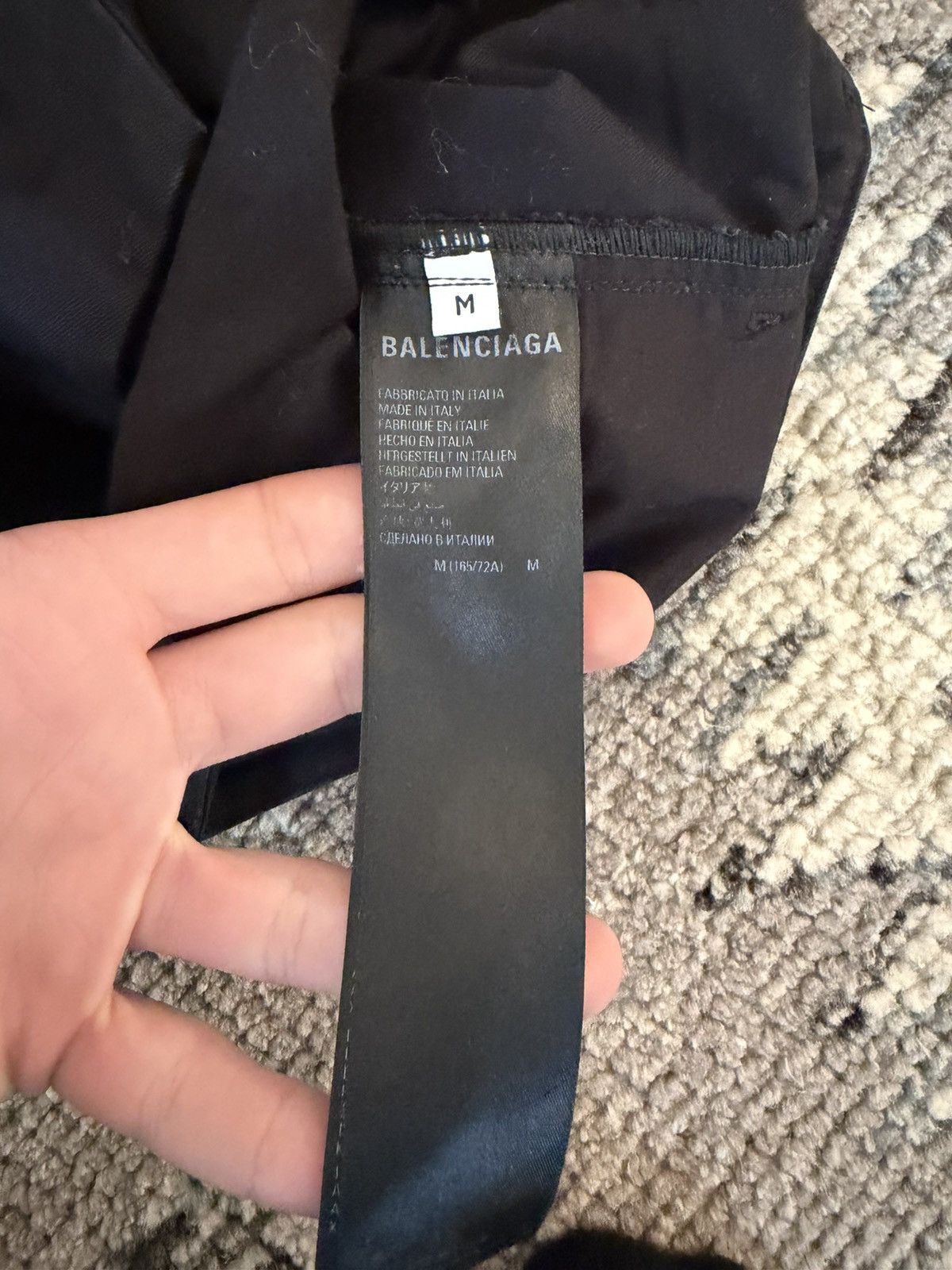Balenciaga black Balenciaga Lost Tape Flared Size US 34 / EU 50 - 9 Thumbnail