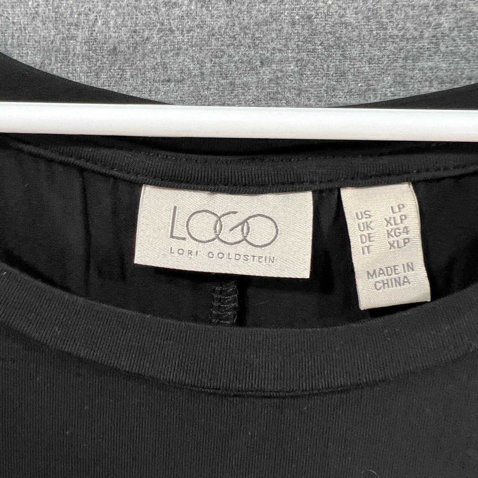 Other LOGO by Lori Goldstein Petite Rayon Dress Size L / US 10 / IT 46 - 3 Thumbnail