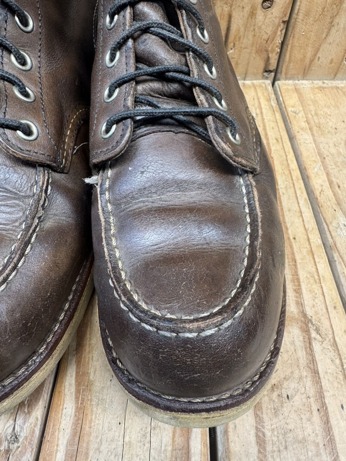 Red Wing Red Wing 8890 Moc Toe Brown Boots US 8 D |UK 7 | EUR 41 Size US 8 / EU 41 - 3 Thumbnail