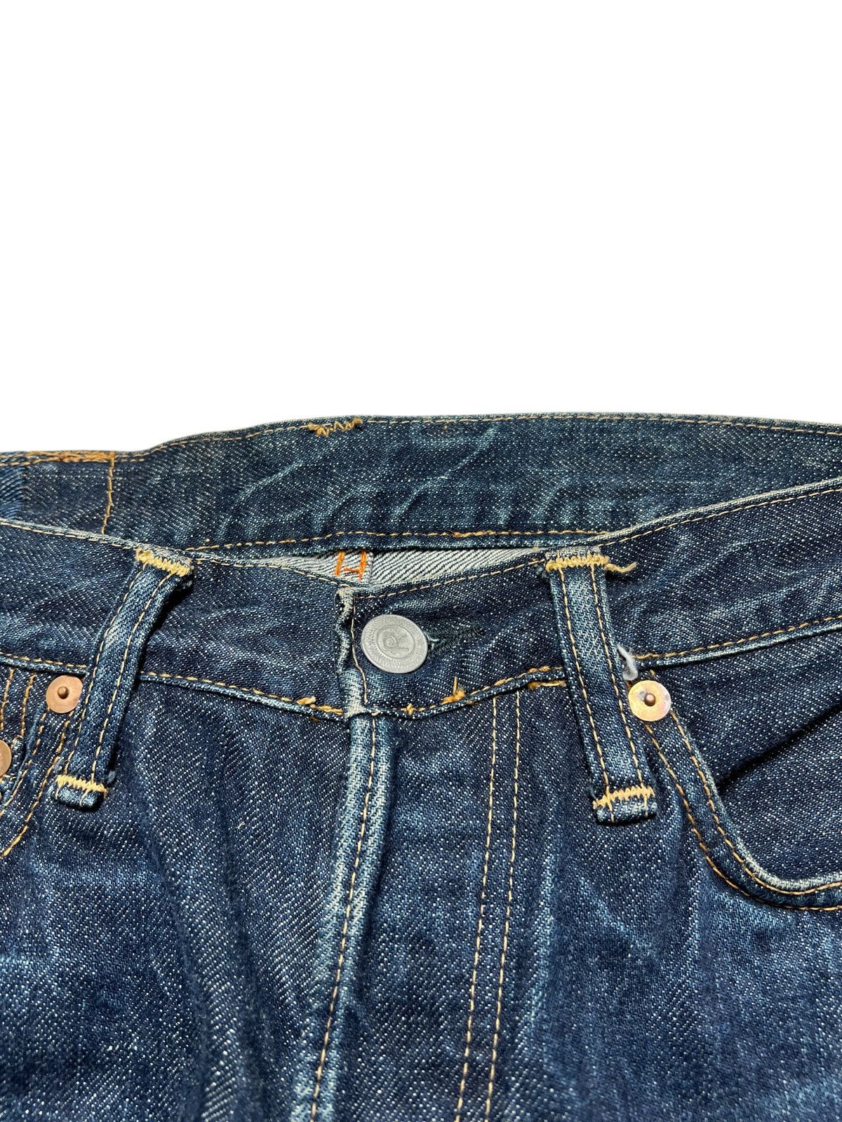 45rpm 45rpm By Kapital Kiro Hirata Selvedge Denim Pants Size US 26 / EU 42 - 5 Thumbnail