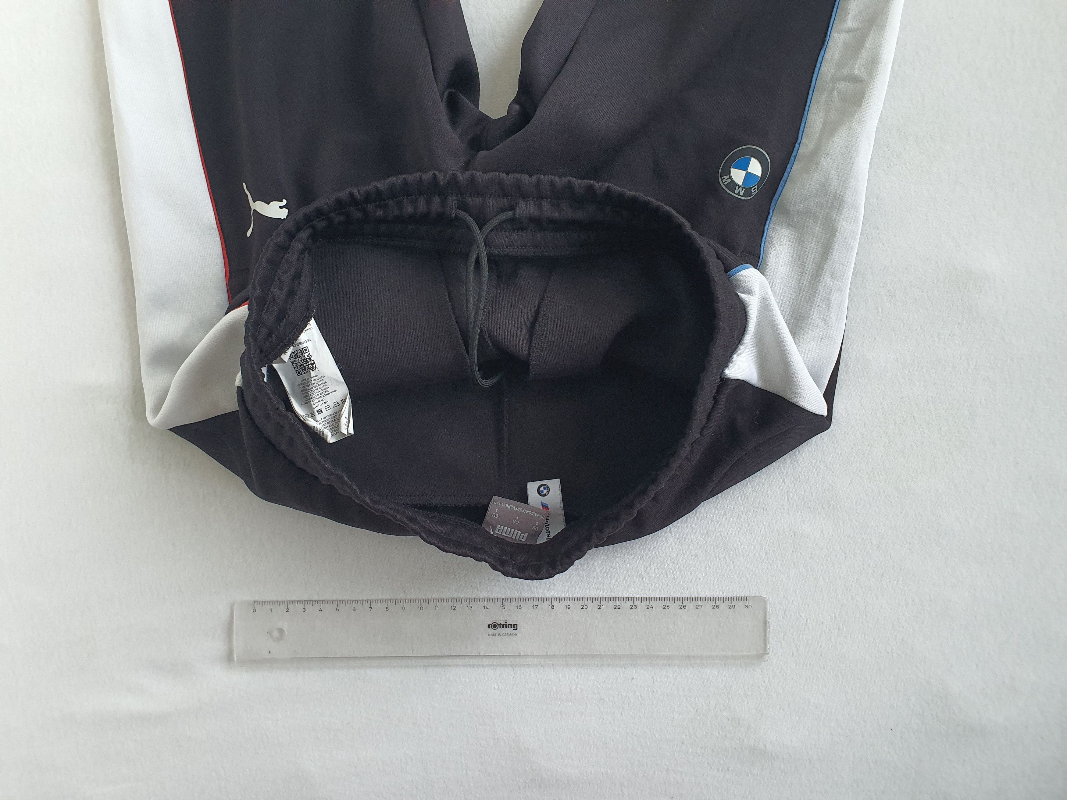 BMW × Puma M Motorsport T7 Track Pants Trousers (597992-01) - Sz Small Size US 28 / EU 44 - 8 Thumbnail