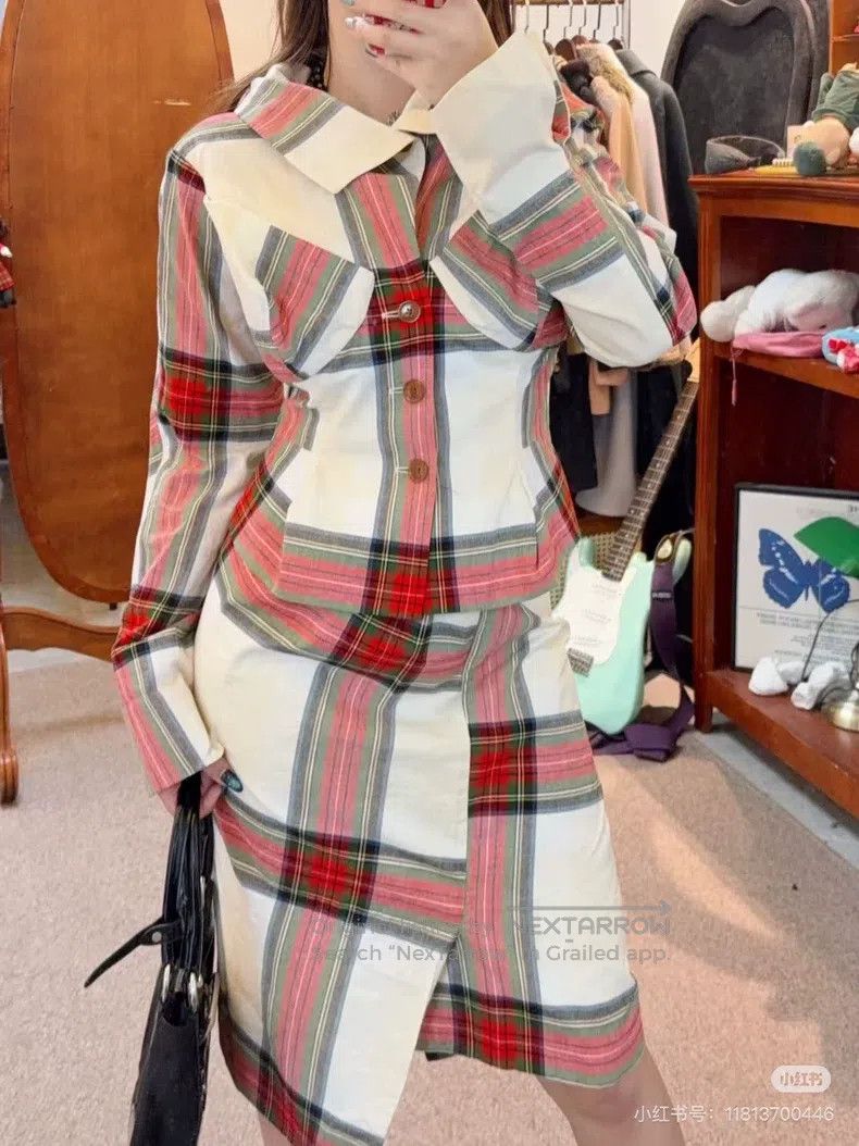 Vivienne Westwood Vivienne Westwood Plaid suit Size S / US 4 / IT 40 - 2 Thumbnail