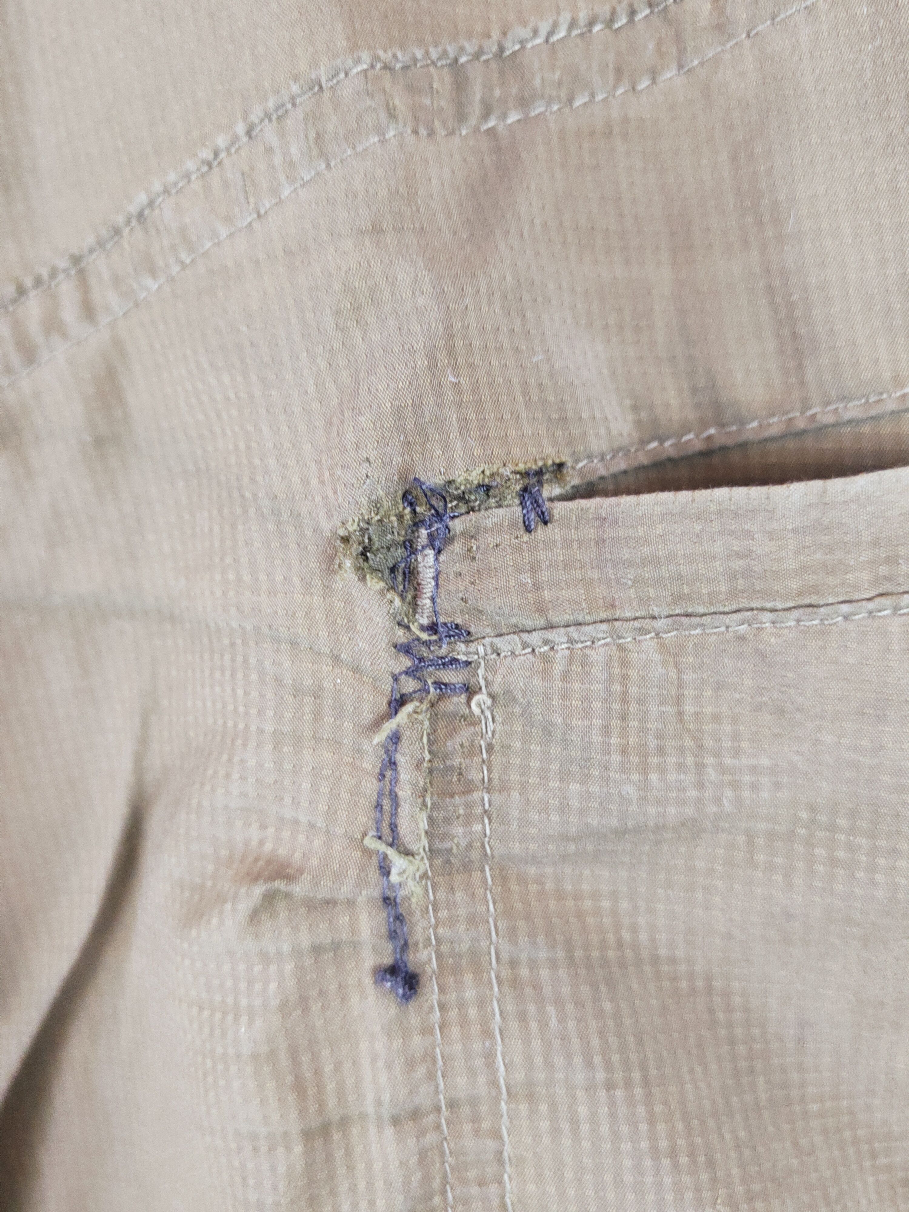 Japanese Brand FieldCore Olive Tactical Cargo hiking track Pants #W522 Size US 32 / EU 48 - 7 Thumbnail
