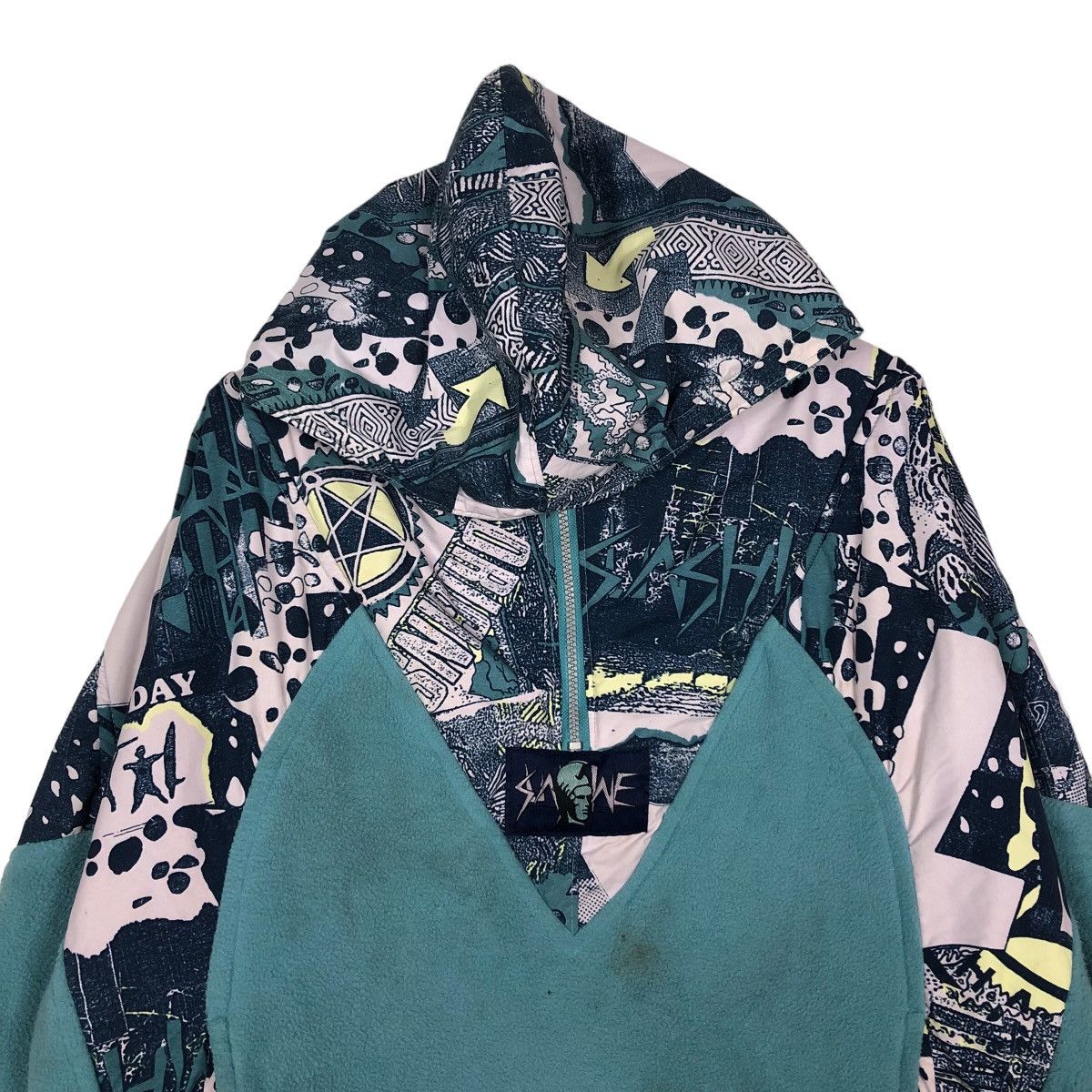Hysteric Glamour 🔥Vintage Anorak Ski Jacket Big Pocket Art Japan Made Size US S / EU 44-46 / 1 - 4 Thumbnail