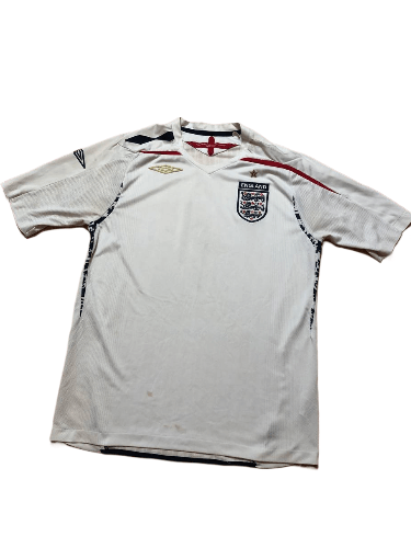Umbro Vintage Umbro England Football 2007-2009 Jersey Size M Size US M / EU 48-50 / 2 - 1 Thumbnail