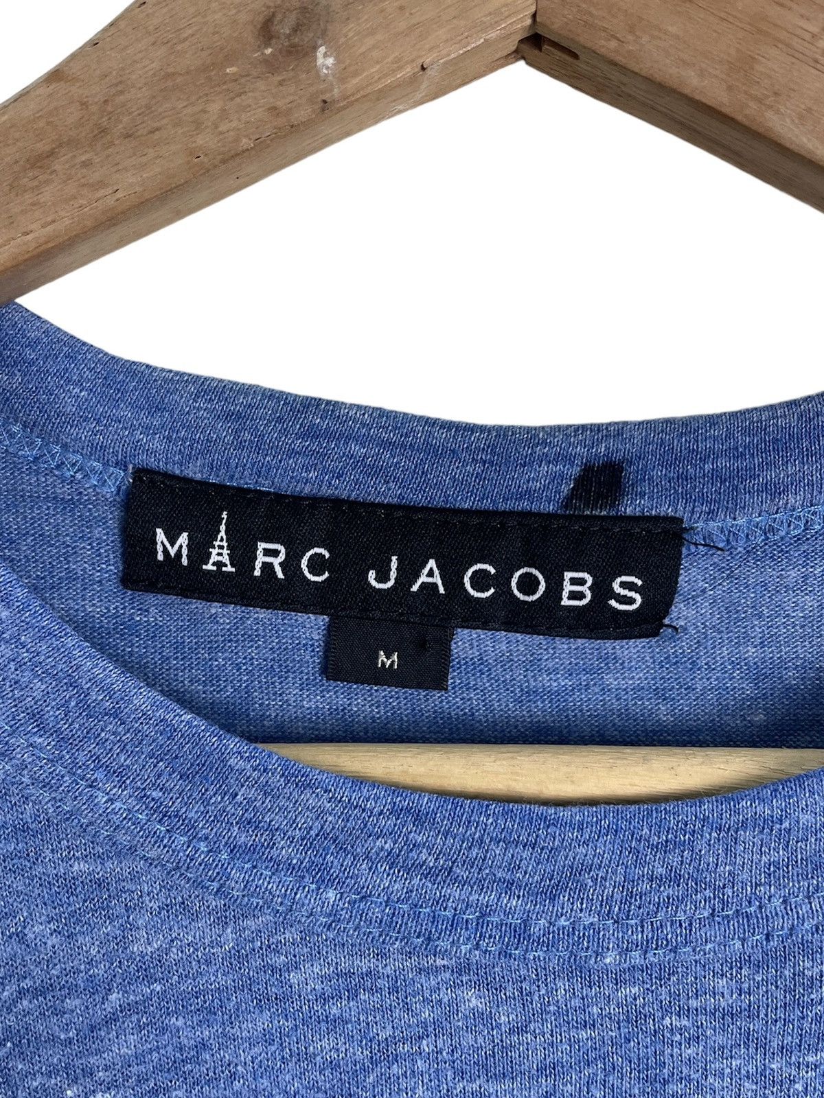 Marc Jacobs MARC JACOBS PARIS FRANCE RAYON BLEND TEE Size US M / EU 48-50 / 2 - 3 Thumbnail