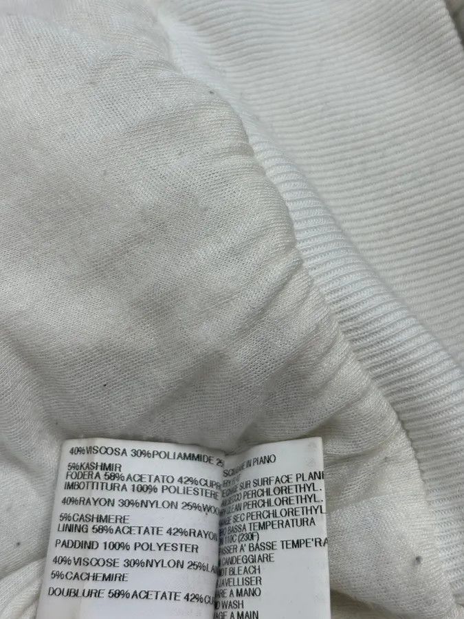 Rick Owens Rick Owens Uues White Hybrid Bomber Jacket Size M / US 6-8 / IT 42-44 - 9 Thumbnail