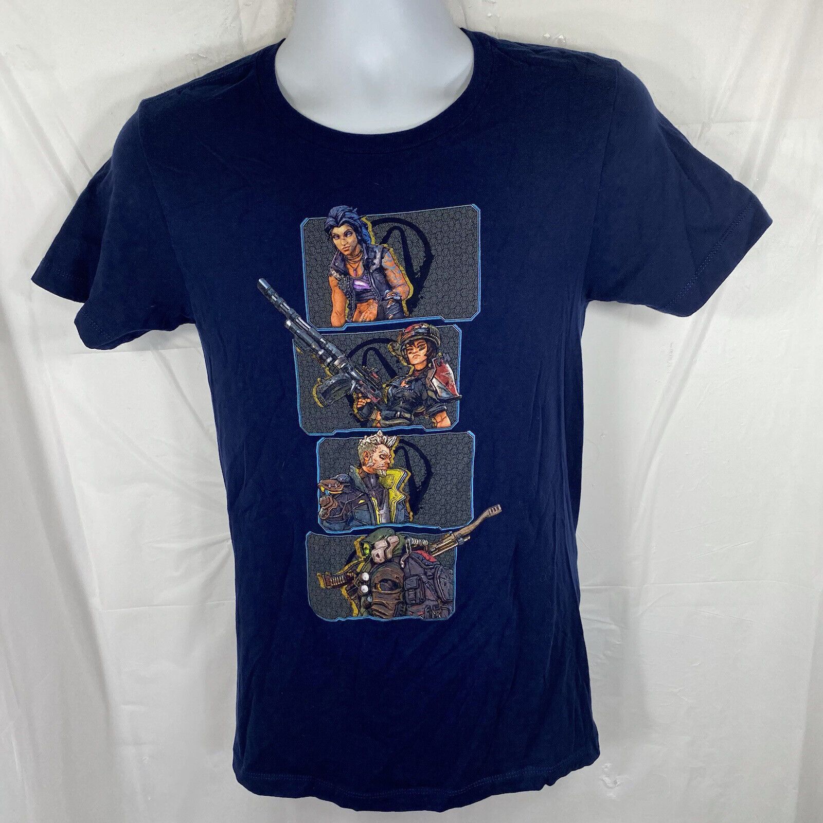Other Borderlands 3 Vault 2019 Small Graphic T-Shirt Blue Tee S Size US S / EU 44-46 / 1 - 1 Thumbnail