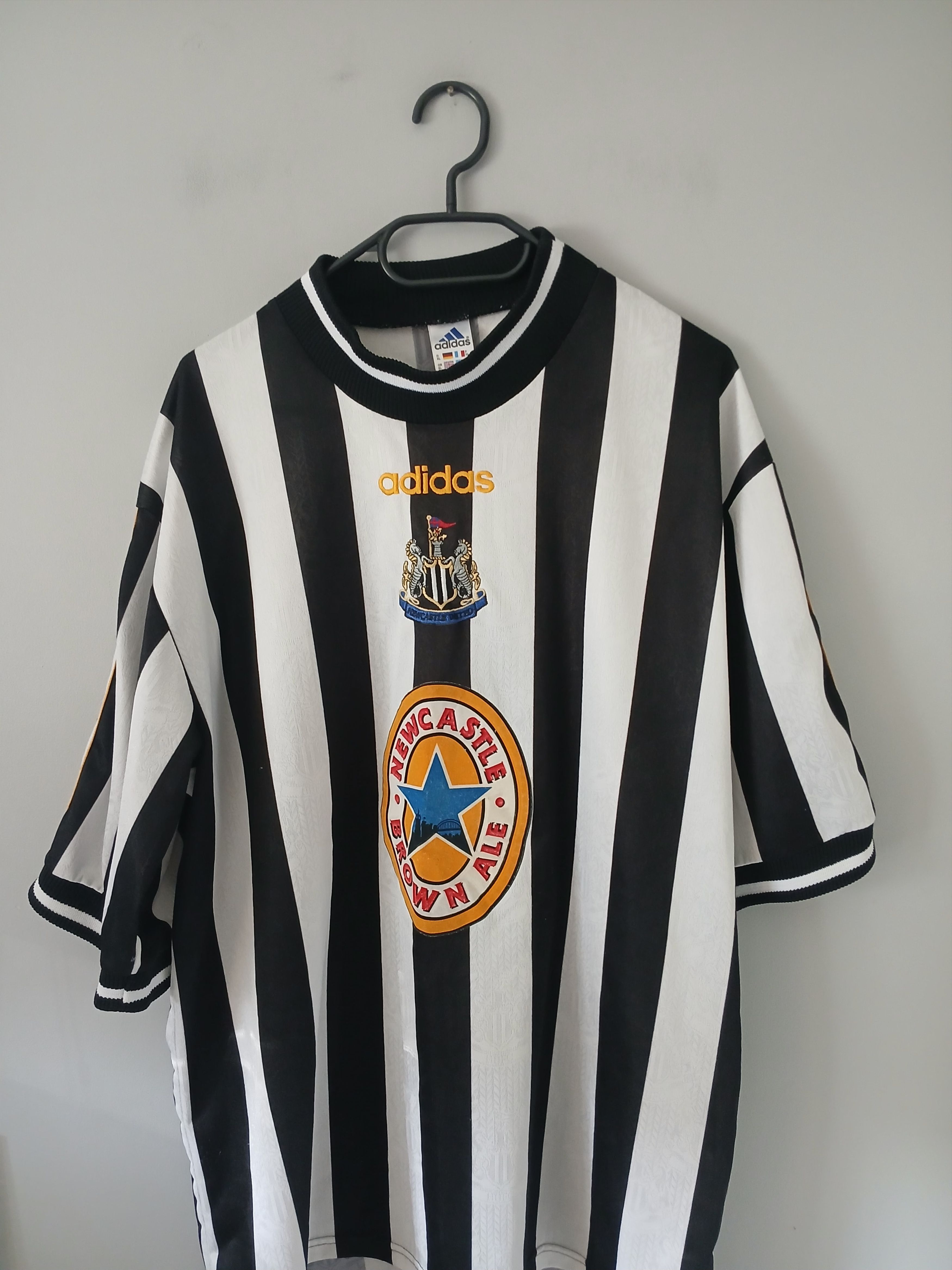 Adidas vintage football jersey adidas Newcastle United 90s Size US XL / EU 56 / 4 - 1 Thumbnail