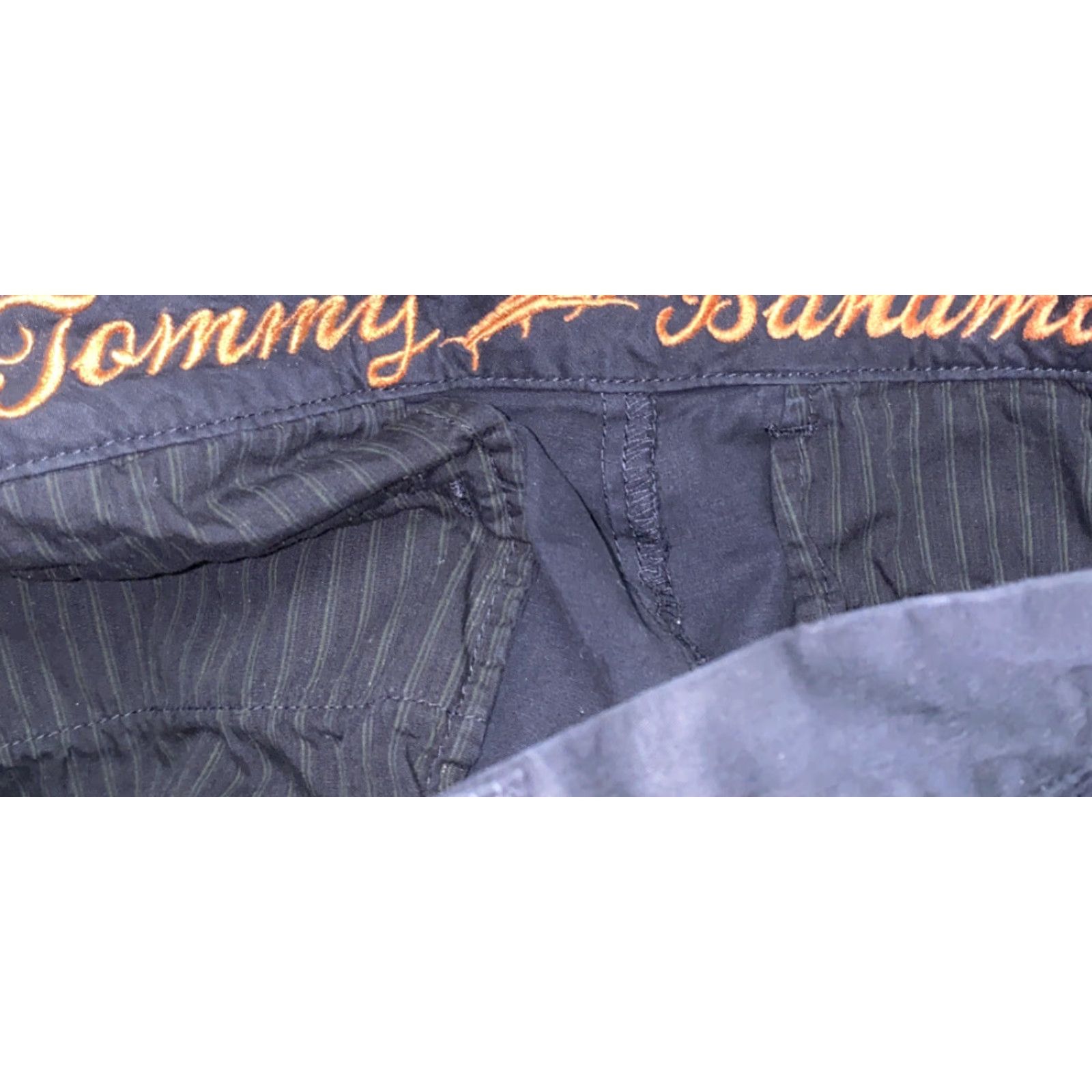 Tommy Bahama Tommy Bahama Mens Pants Casual Zip Fly Dark Blue Cotton Size 34 X 32 35x31 Inseam 31 Regular Mens Waist 35 In Team Size US 35 - 6 Thumbnail
