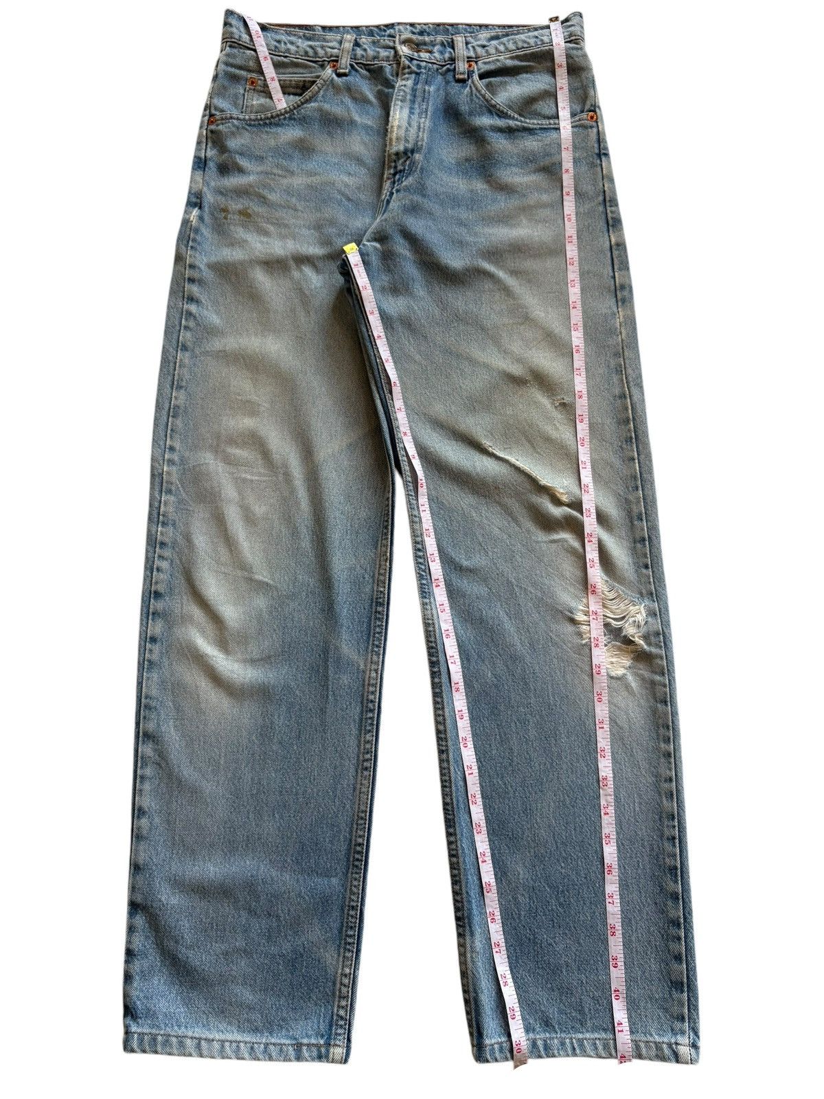 Levi's Vintage 80s Levis 610 Orange Tab Faded Wash Loose Jeans Size US 32 / EU 48 - 14 Thumbnail