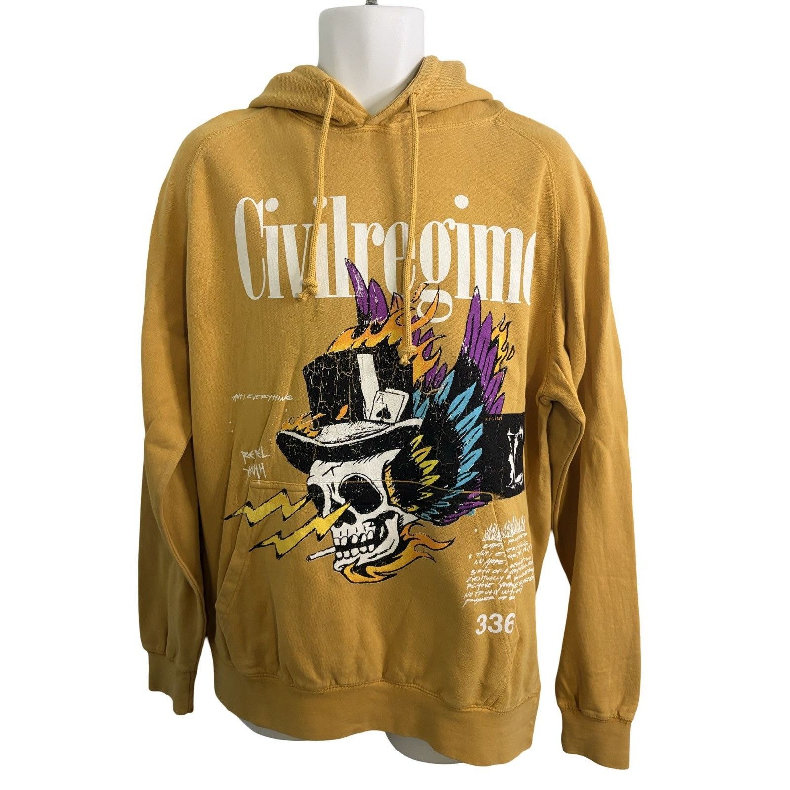 Civil Regime Civil Regime x Beetlejuice Hoodie NWOT Size US L / EU 52-54 / 3 - 2 Thumbnail
