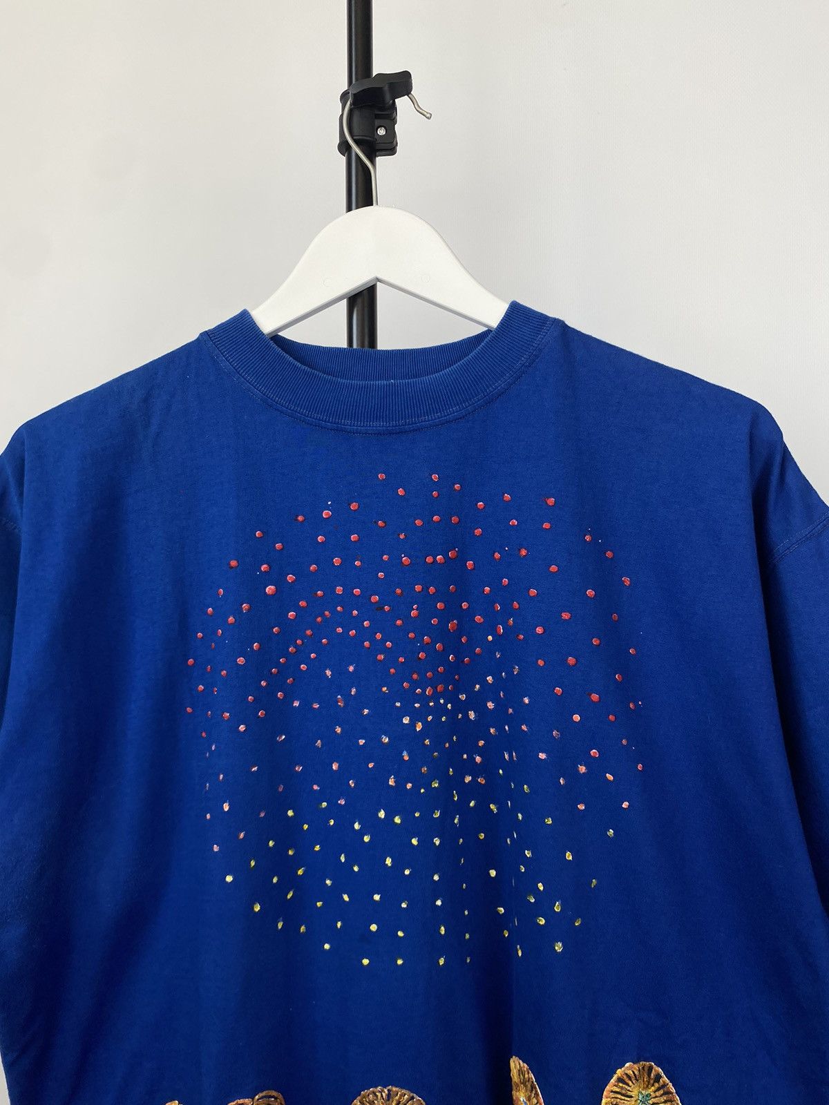 Vintage Vintage 90s T Shirt Van Gogh Style Night Art Size US XL / EU 56 / 4 - 4 Thumbnail