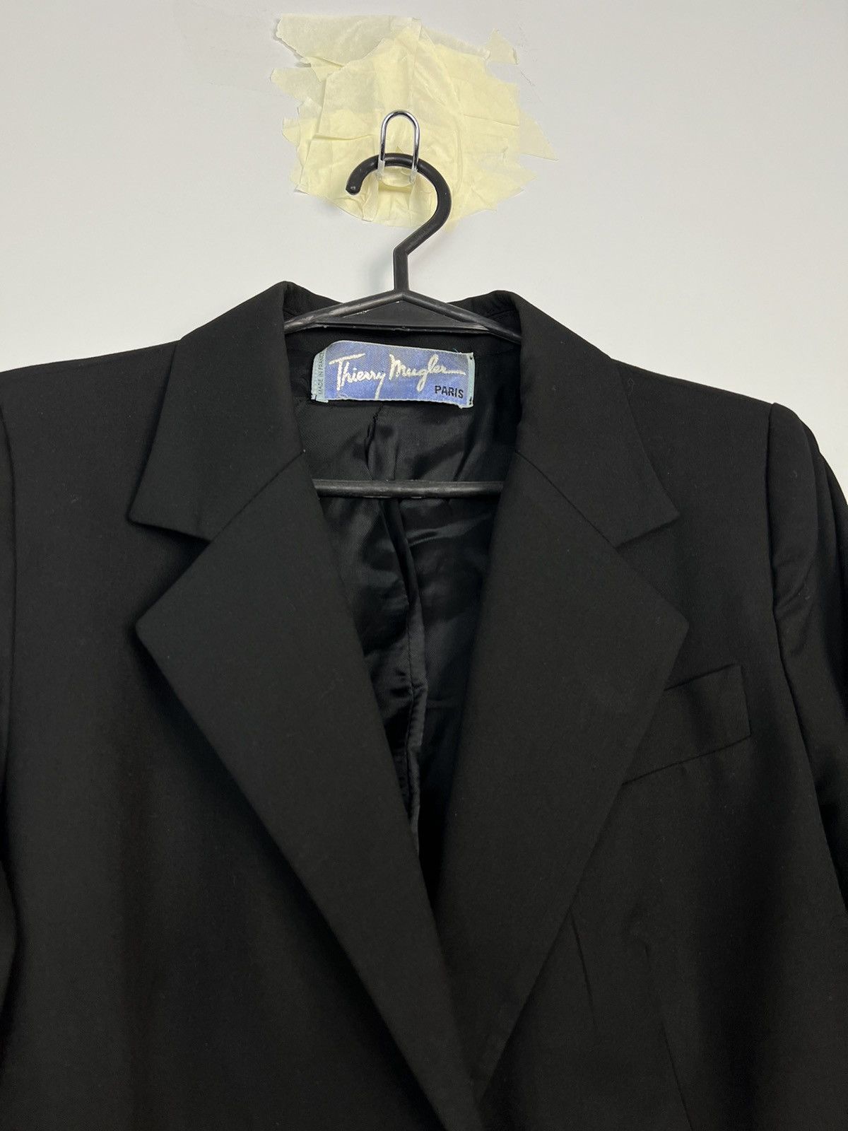 Mugler × Thierry Mugler × Vintage Rare Blazer Thierry Mugler Black Vintage 80’s Women Size S / US 4 / IT 40 - 6 Thumbnail