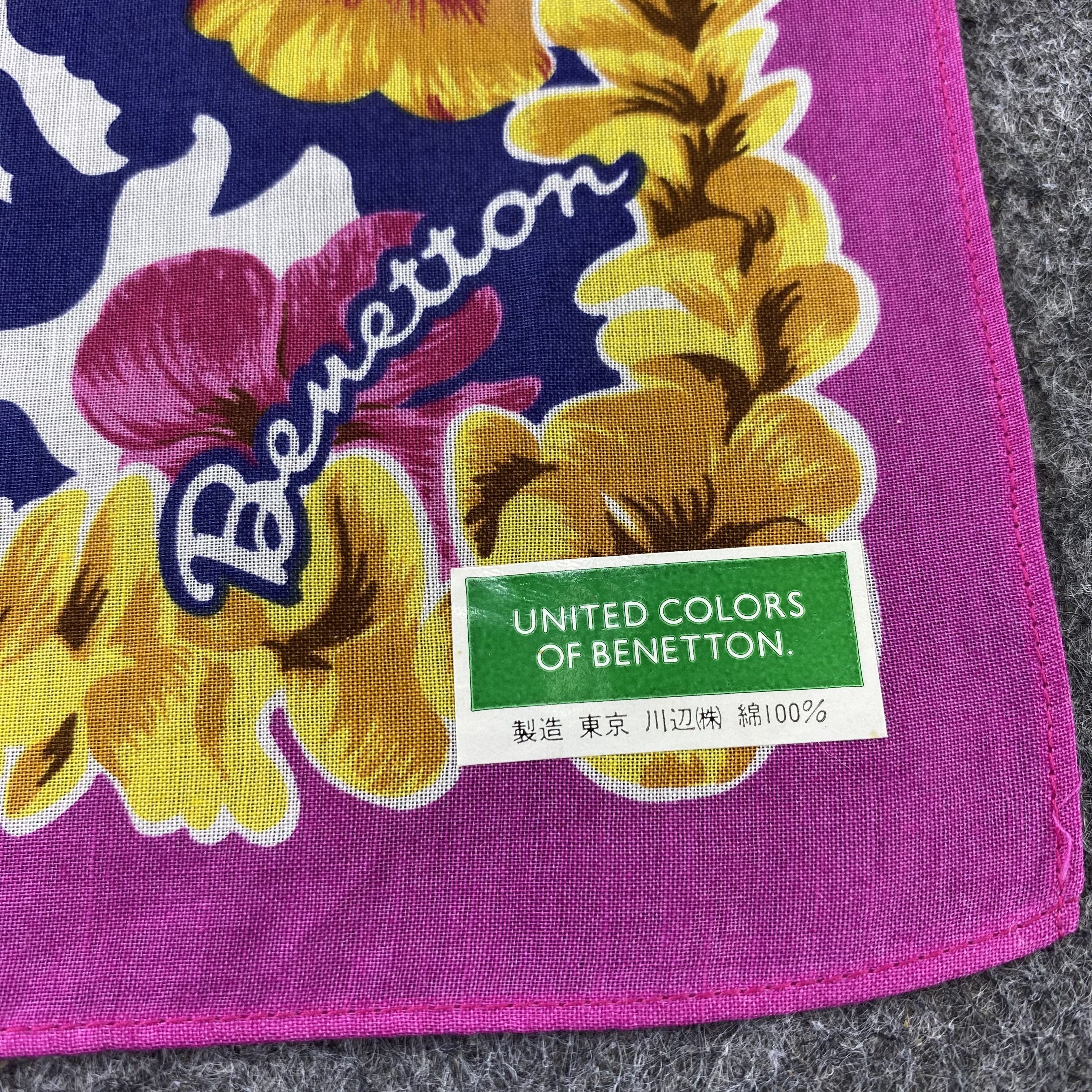 United Colors Of Benetton Benetton Handkerchief / Bandana / Neckerchief-B1336 Size ONE SIZE - 7 Thumbnail