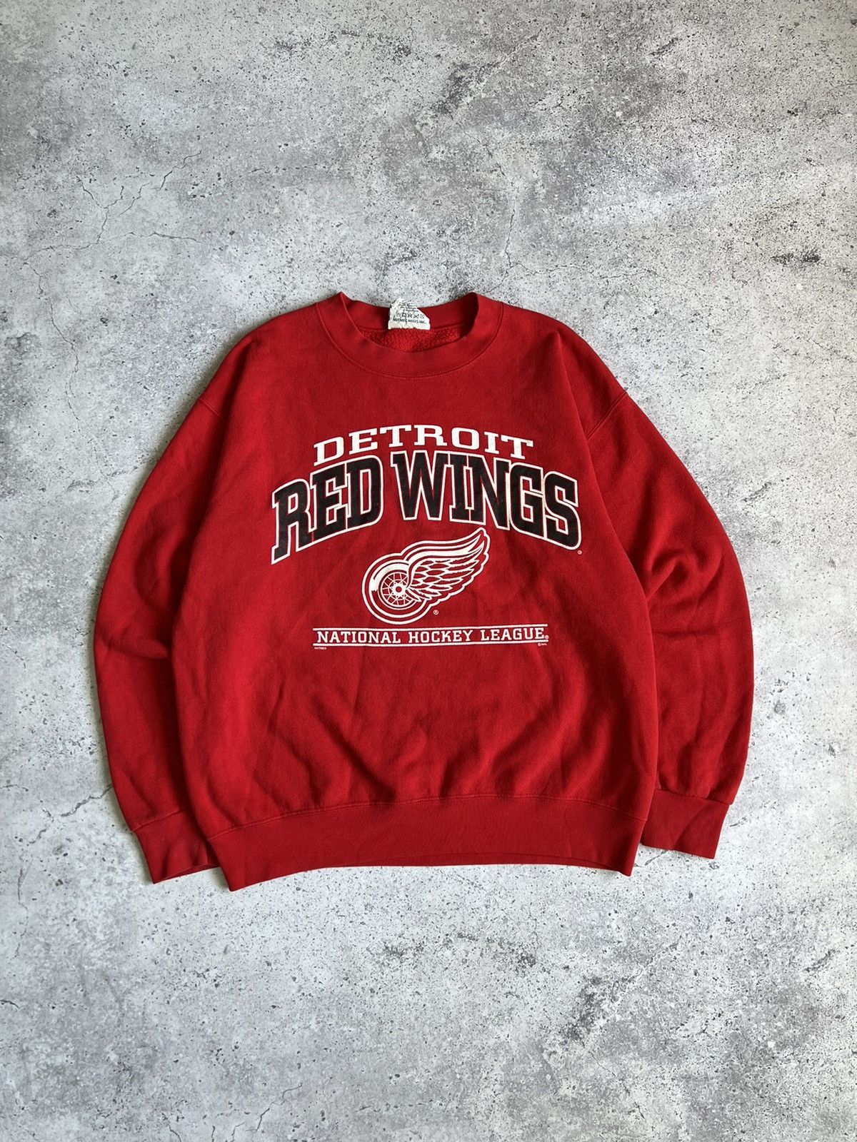 Lee Vintage Detroit Red Wings Crewneck Sweatshirt NHL Medium Size US M / EU 48-50 / 2 - 1 Thumbnail