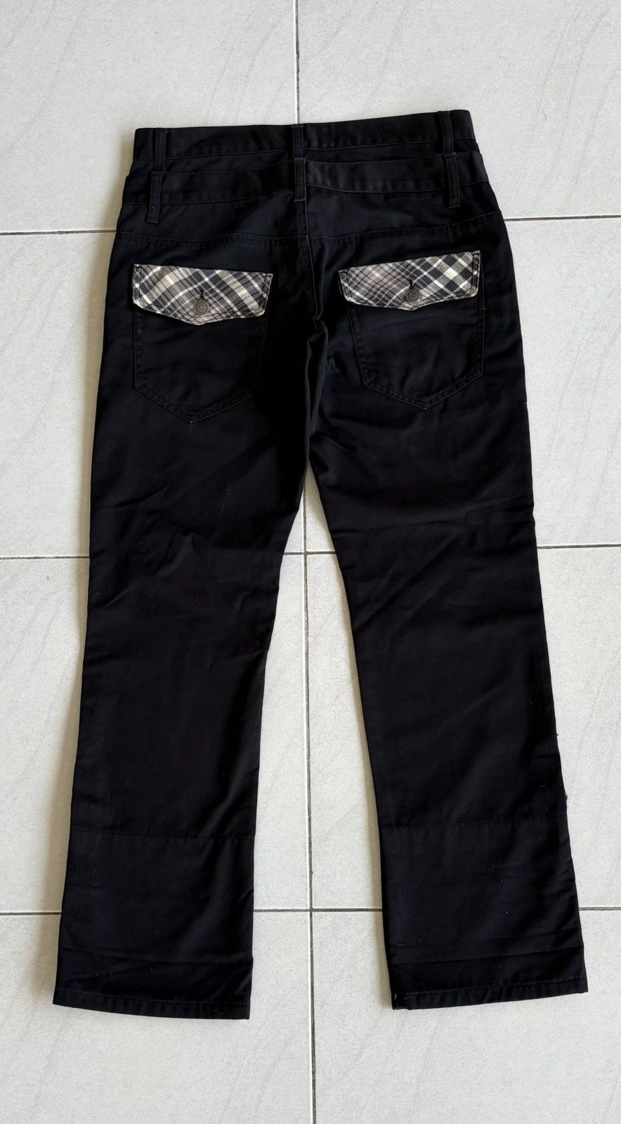 Japanese Brand Japanese High Quality Streetwear Double Waist Denim Size US 31 - 11 Thumbnail