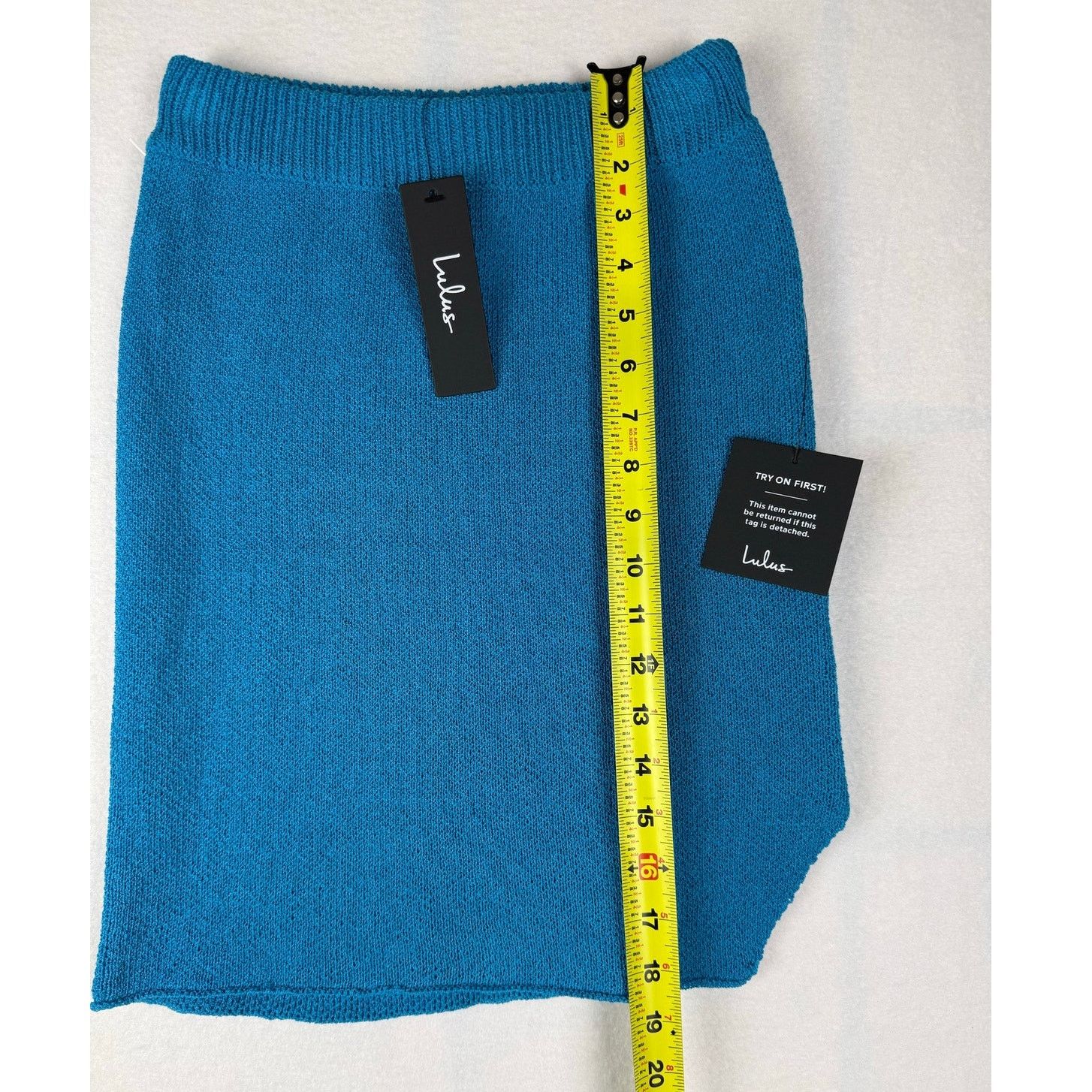 Lulus Lulus Double the Delight Blue Knit Two-Piece Mini Dress XS Size XS / US 0-2 / IT 36-38 - 8 Thumbnail