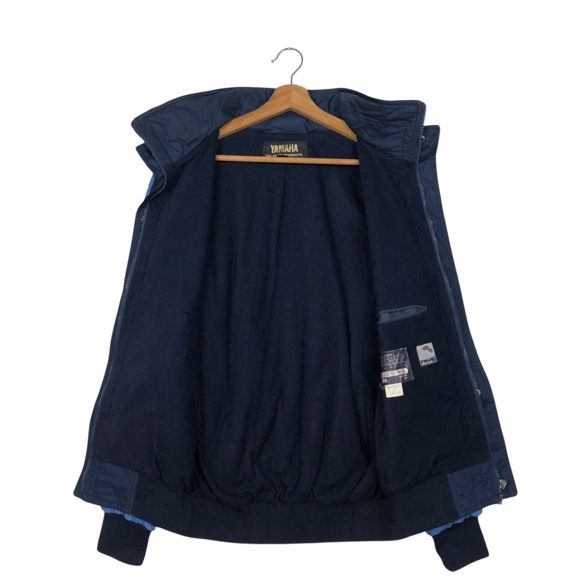 Japanese Brand 📌Vintage Bomber Racing Jacket Yamaha Blanket Issey Miyake Size US L / EU 52-54 / 3 - 16 Thumbnail