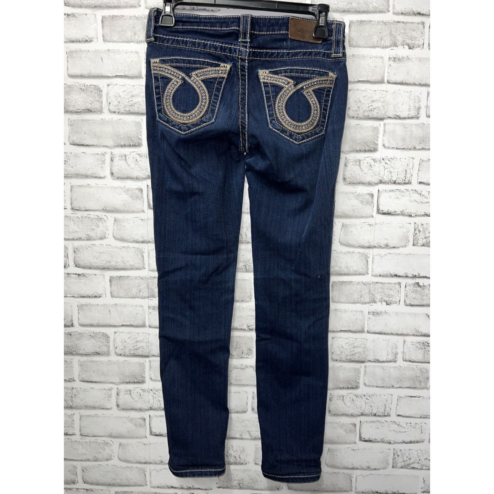 Vintage BIG STAR Liv Skinny Blue Jeans Womens 26R 28” Inseam Size 26" / US 2 / IT 38 - 4 Thumbnail