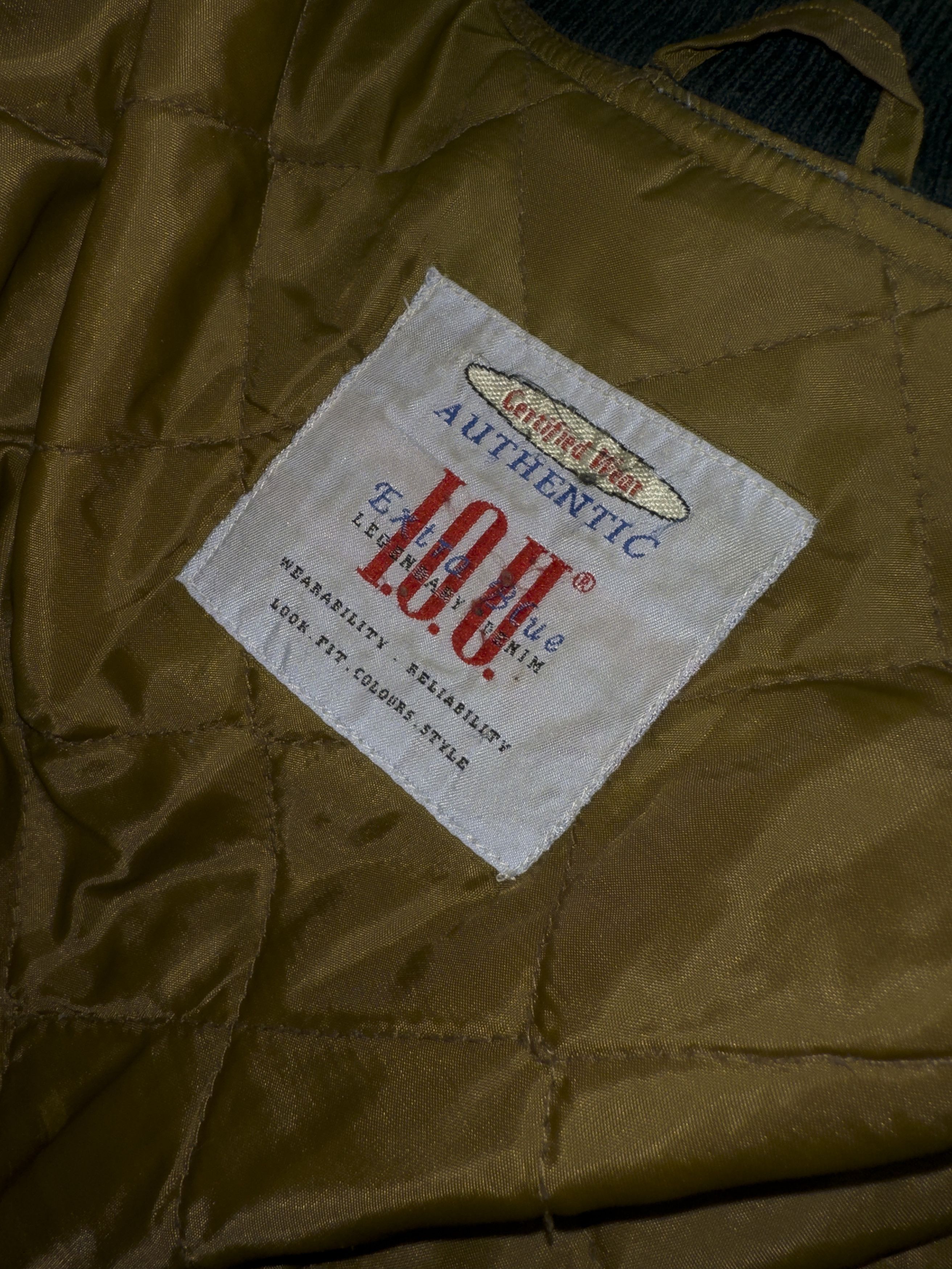Vintage I.O.U. Across America Already Legend Bomber Jacket Size US XL / EU 56 / 4 - 6 Thumbnail