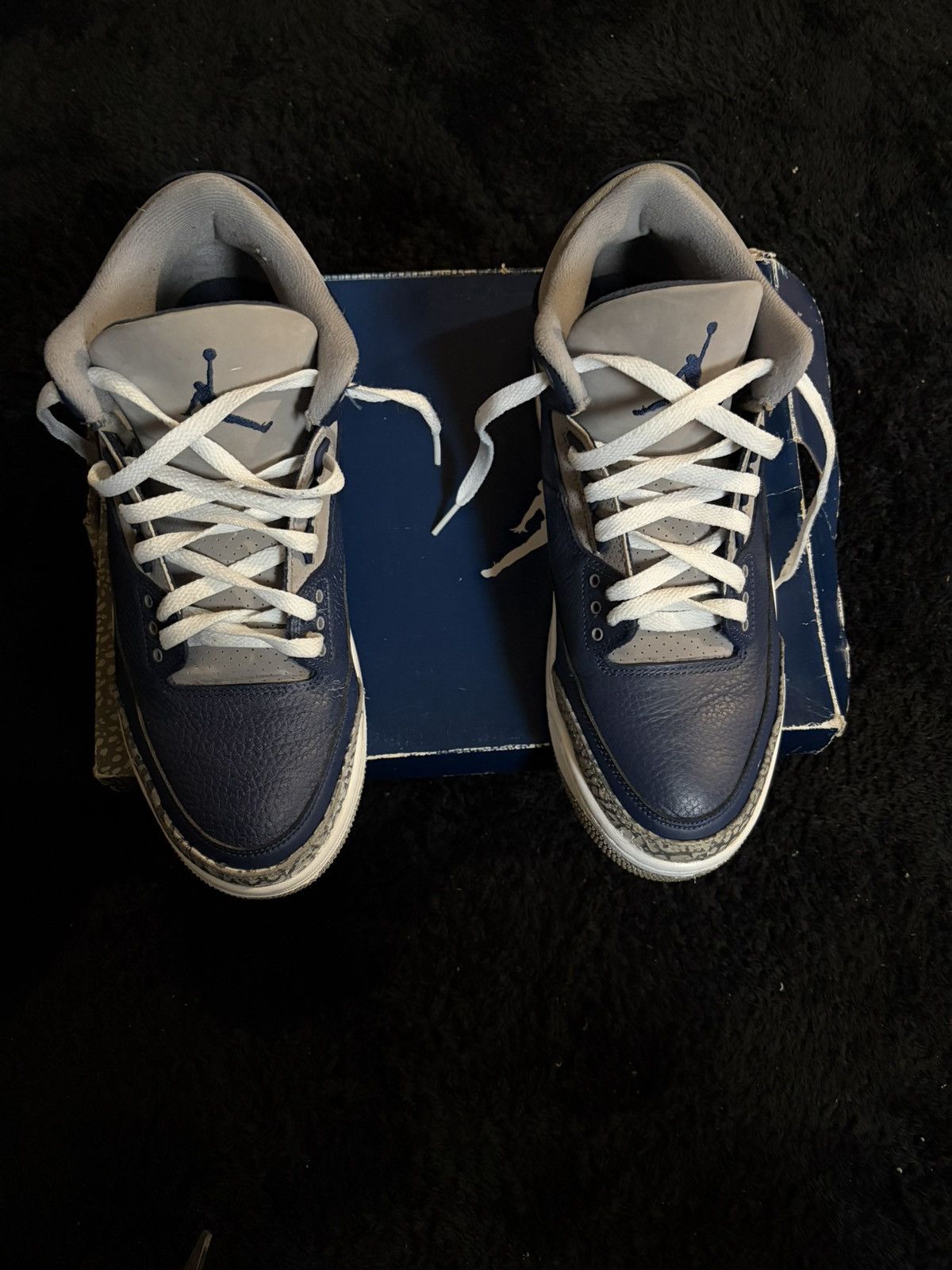 Nike Jordan 3 georgetown Size US 11 / EU 44 - 5 Thumbnail