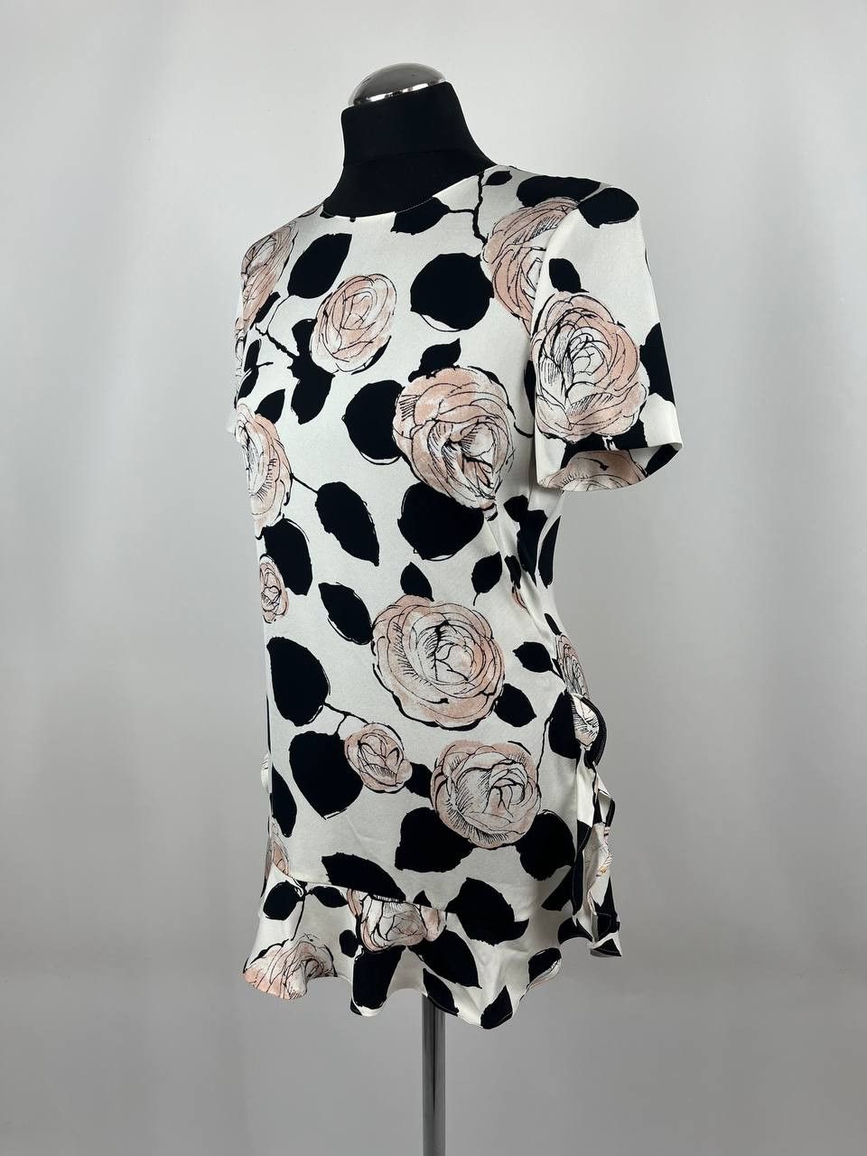 Escada Escada Floral Print 100% Silk Blouse Size 36 Size XS / US 0-2 / IT 36-38 - 2 Thumbnail