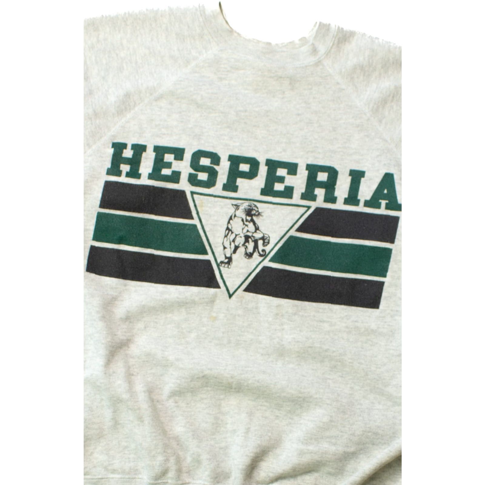 X-LARGE VINTAGE 1990s Hesperia Sweatshirt Gray X-Large Graphic Crewneck Pullover Unisex Adults Men Women Size US XL / EU 56 / 4 - 2 Thumbnail