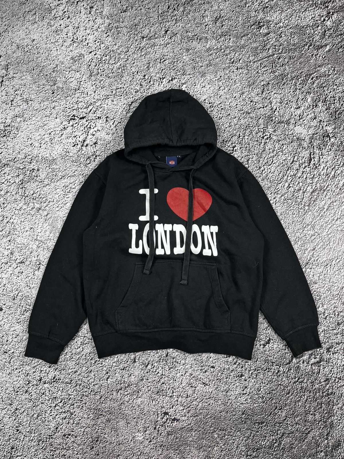 I Love NY Vintage Y2K I love London hoodie skate big logo size S Size US S / EU 44-46 / 1 - 1 Thumbnail
