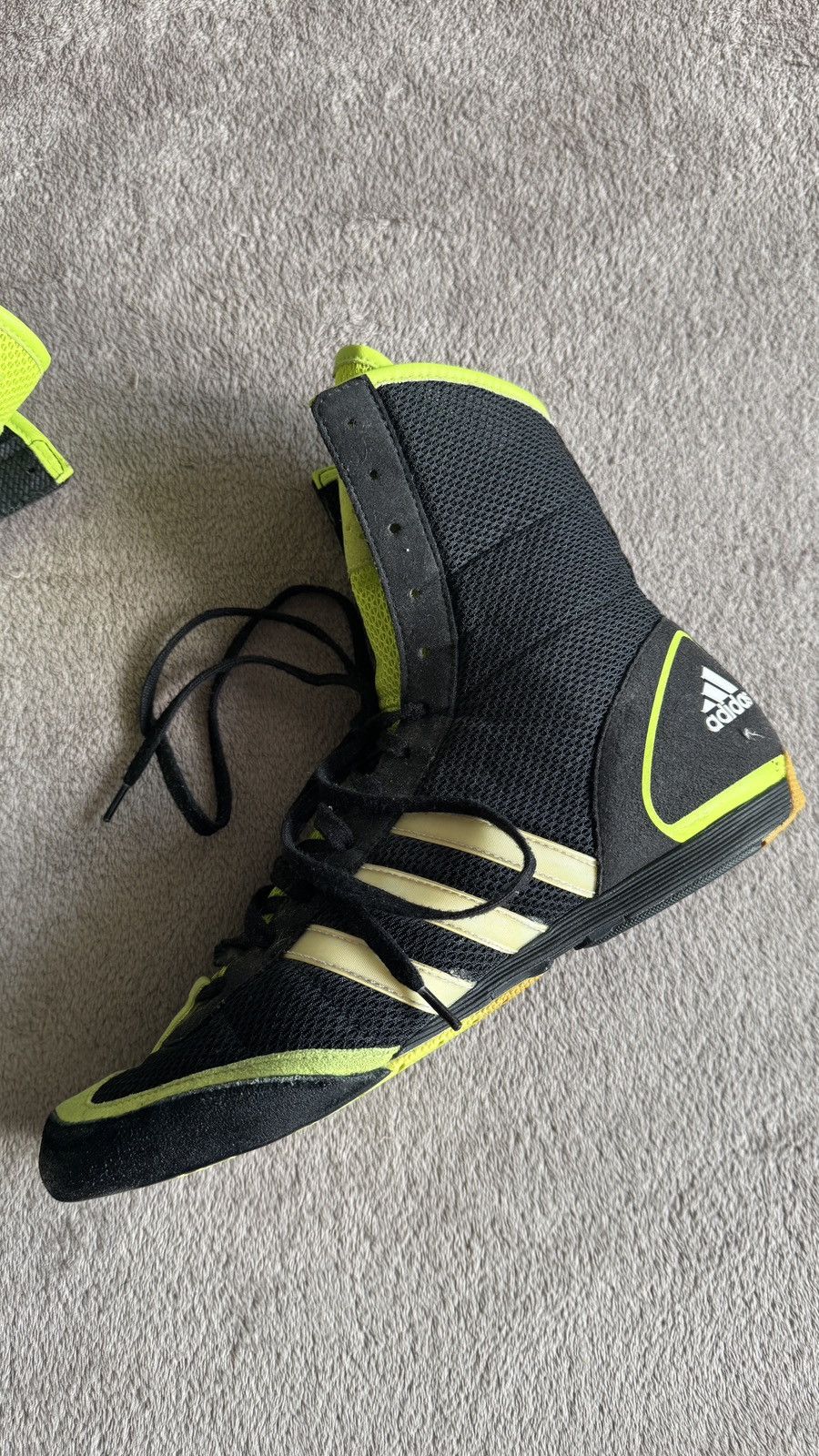 Adidas Adidas Vintage Y-3 style boxing moto boots hype fashion y2k Size US 8.5 / EU 41-42 - 2 Thumbnail