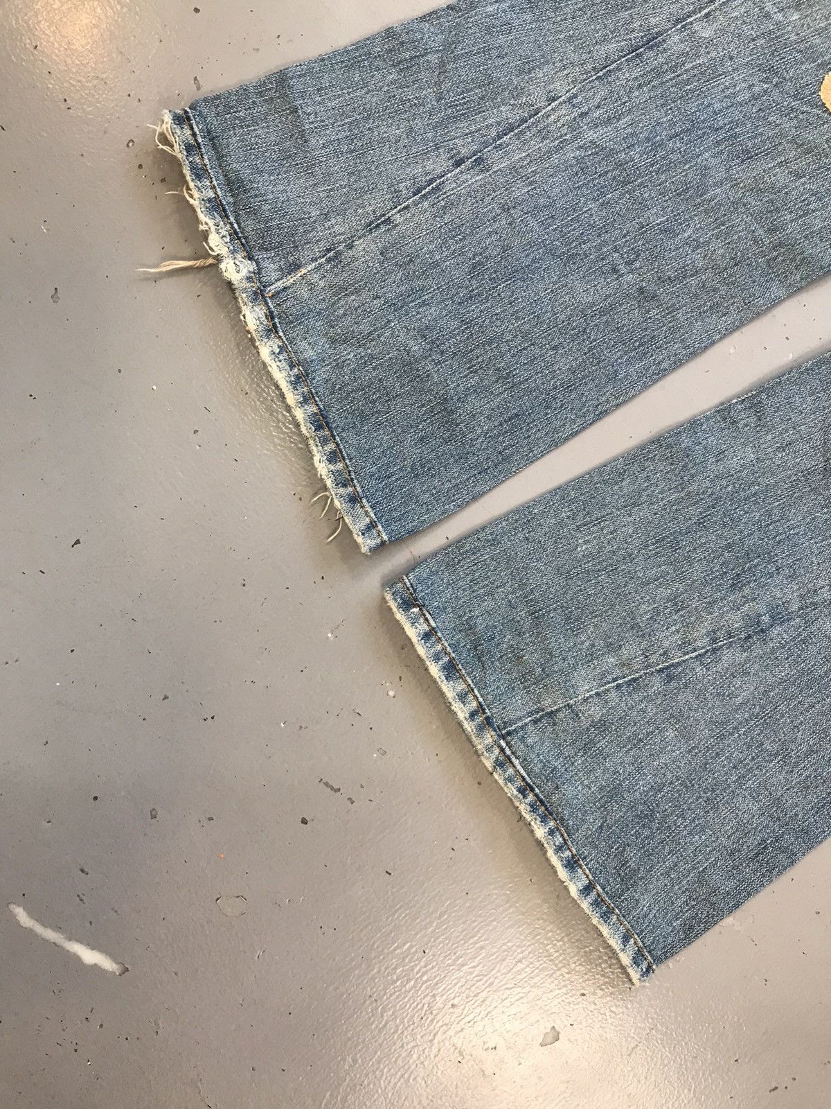 True Religion × Vintage Vintage true religion 🍄‍🟫 patch work bootcut denim Size 28" / US 6 / IT 42 - 3 Thumbnail