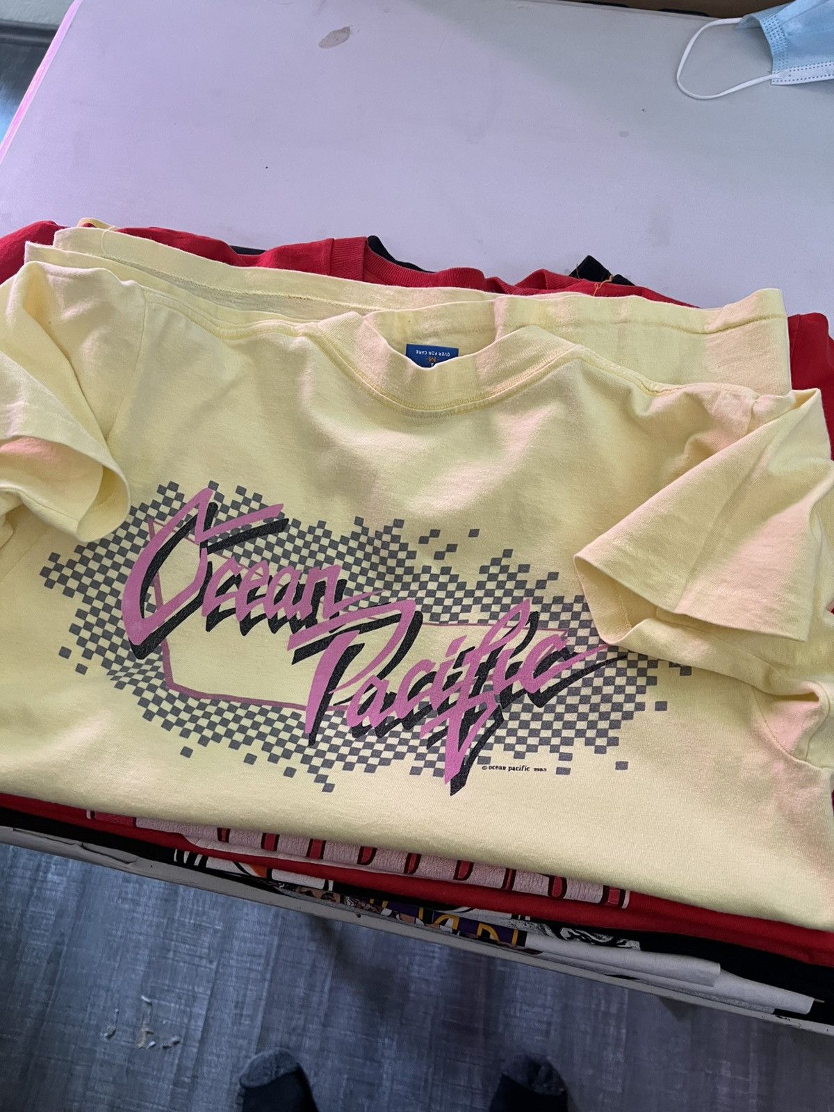 Ocean Pacific 1983 Ocean Pacific Surf Skate Tee Logo 80s Size US M / EU 48-50 / 2 - 6 Thumbnail