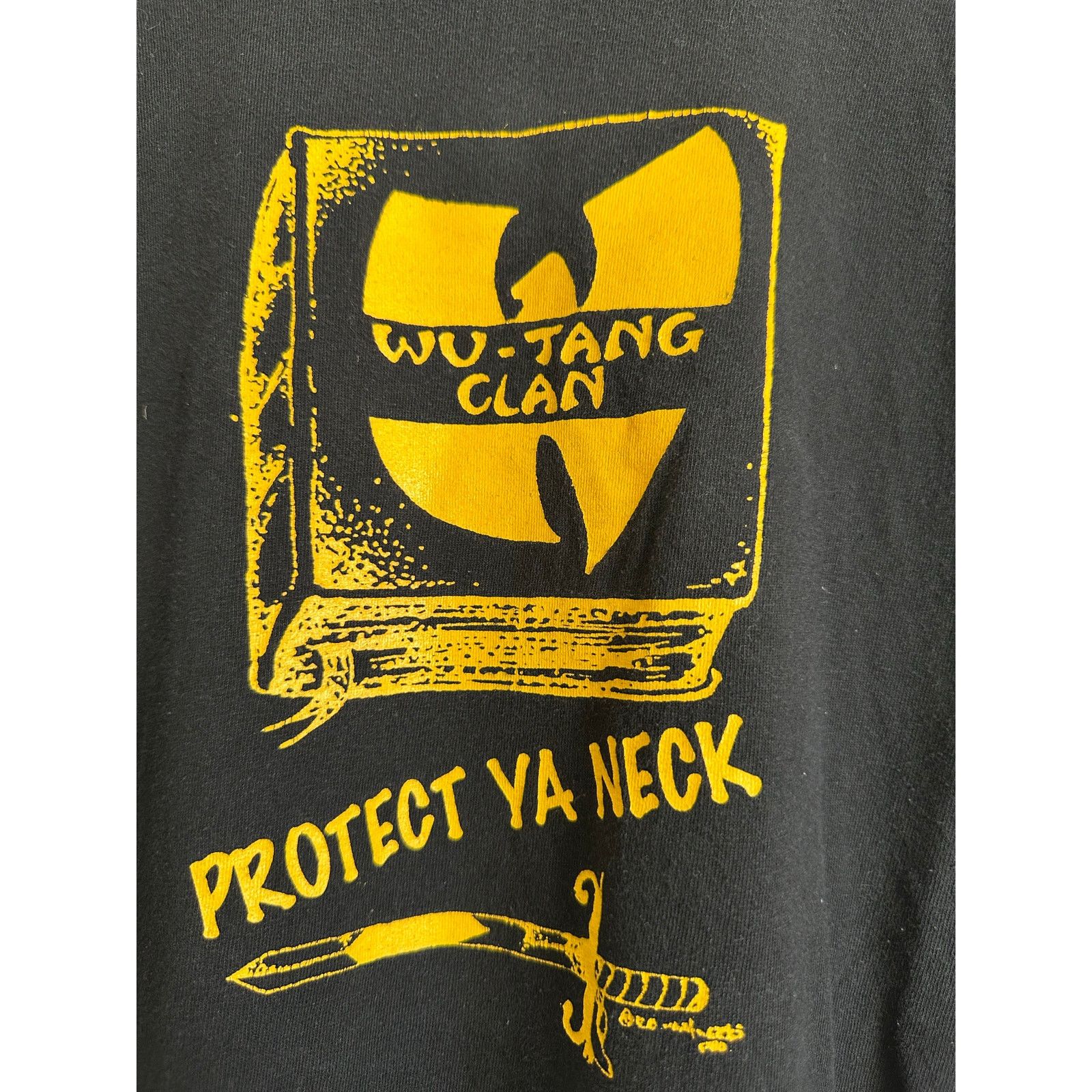 Alstyle VINTAGE WU-TANG KLAN PROTECT YA NECK T-SHIRT Size US L / EU 52-54 / 3 - 2 Thumbnail
