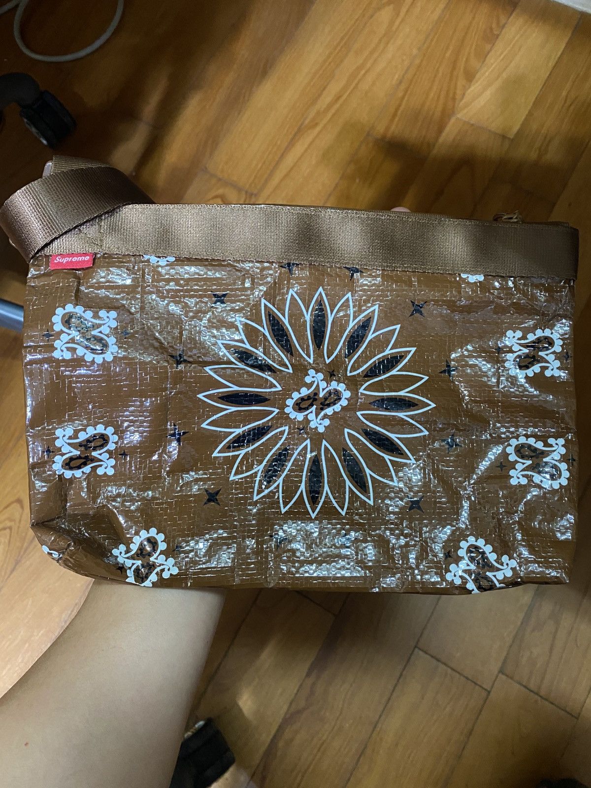 Supreme Supreme Bandana Tarp Side Bag Size ONE SIZE - 2 Thumbnail