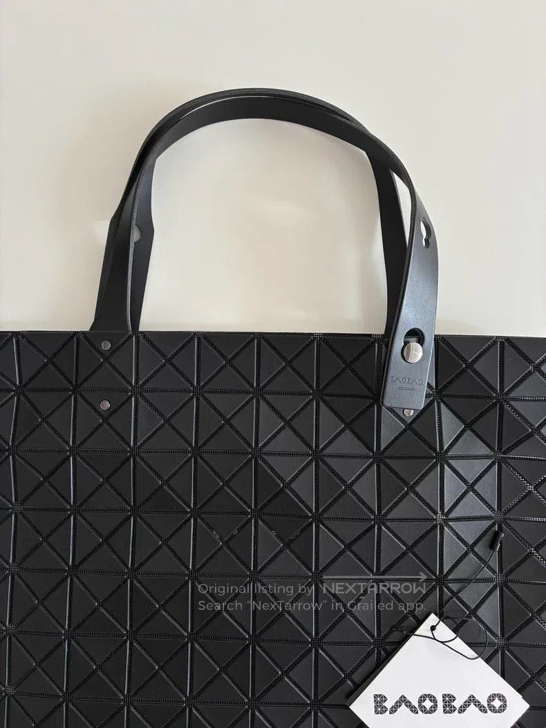 Issey Miyake Issey Miyake Matte Black Tote Bag Size ONE SIZE - 3 Thumbnail