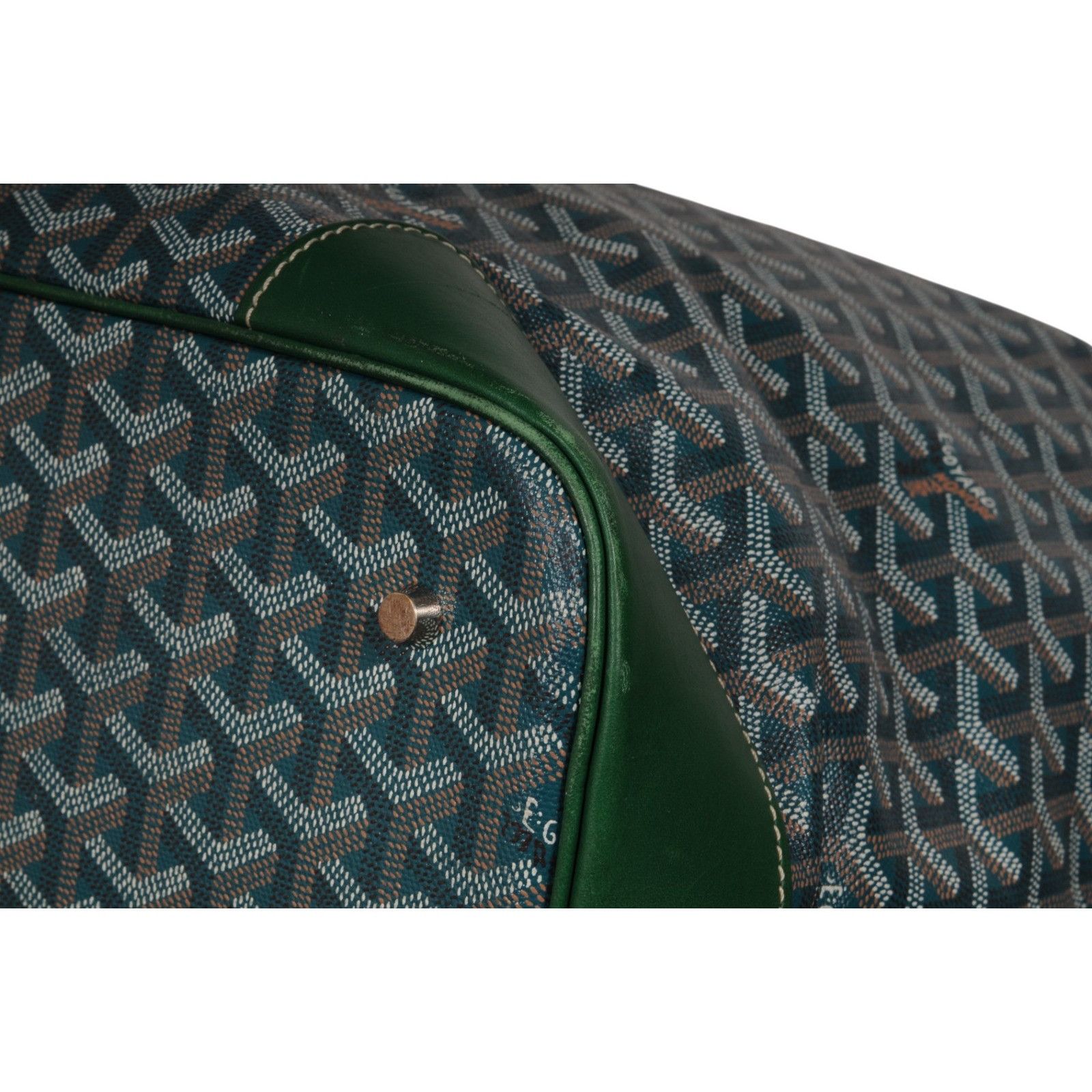 Goyard Beluga GM Top Handle XXL Tote Bag Green Leather Carry On Size ONE SIZE - 12 Thumbnail