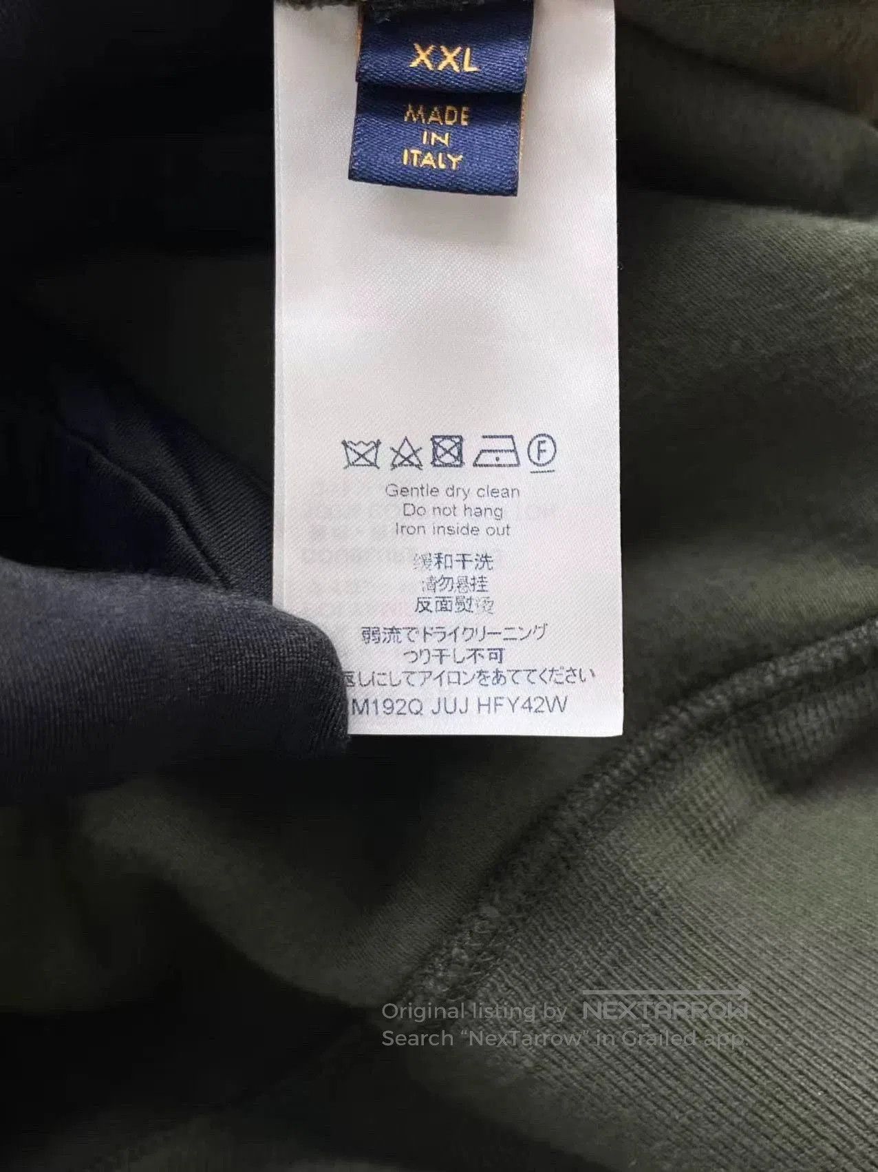 Louis Vuitton Louis Vuitton Olive Green Logo Zip Hoodie. Size US XXL / EU 58 / 5 - 6 Thumbnail