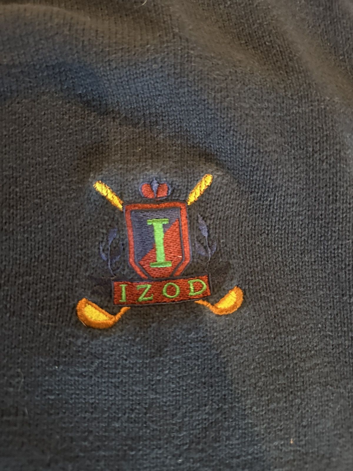 Izod × Vintage Izod Golf Preppy Sweater V Neck Large Graphic 90’s Y2K Size US L / EU 52-54 / 3 - 7 Thumbnail