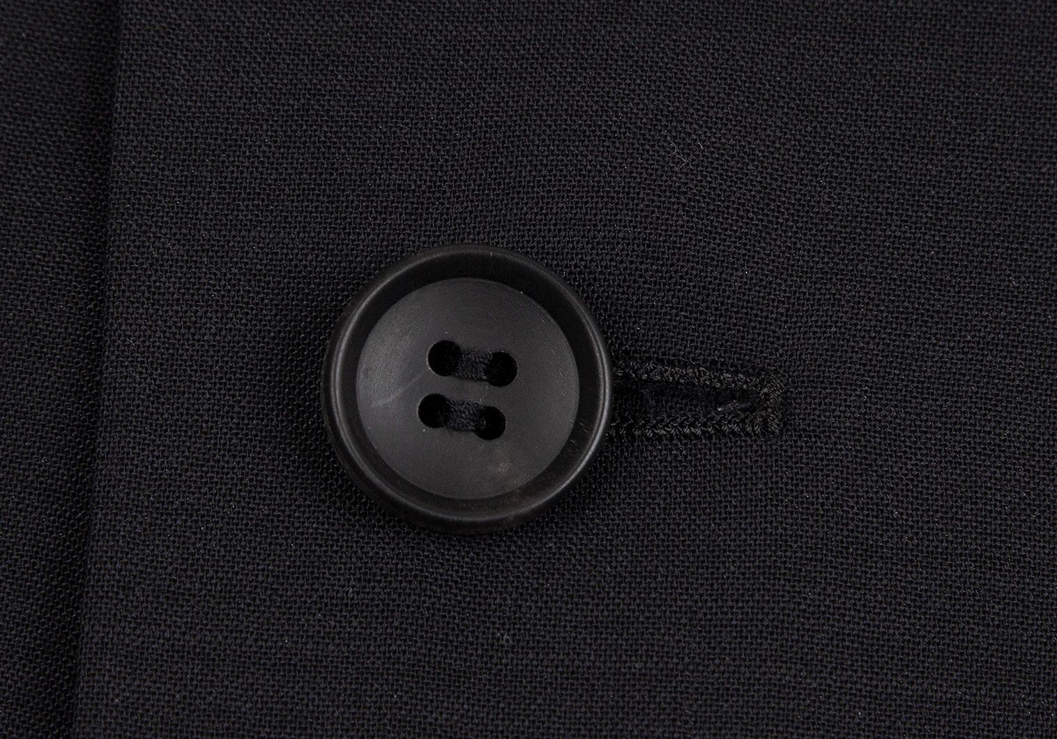 Issey Miyake Wool Waist Dart Design Jacket in Black Size 4 Size US XL / EU 56 / 4 - 9 Thumbnail