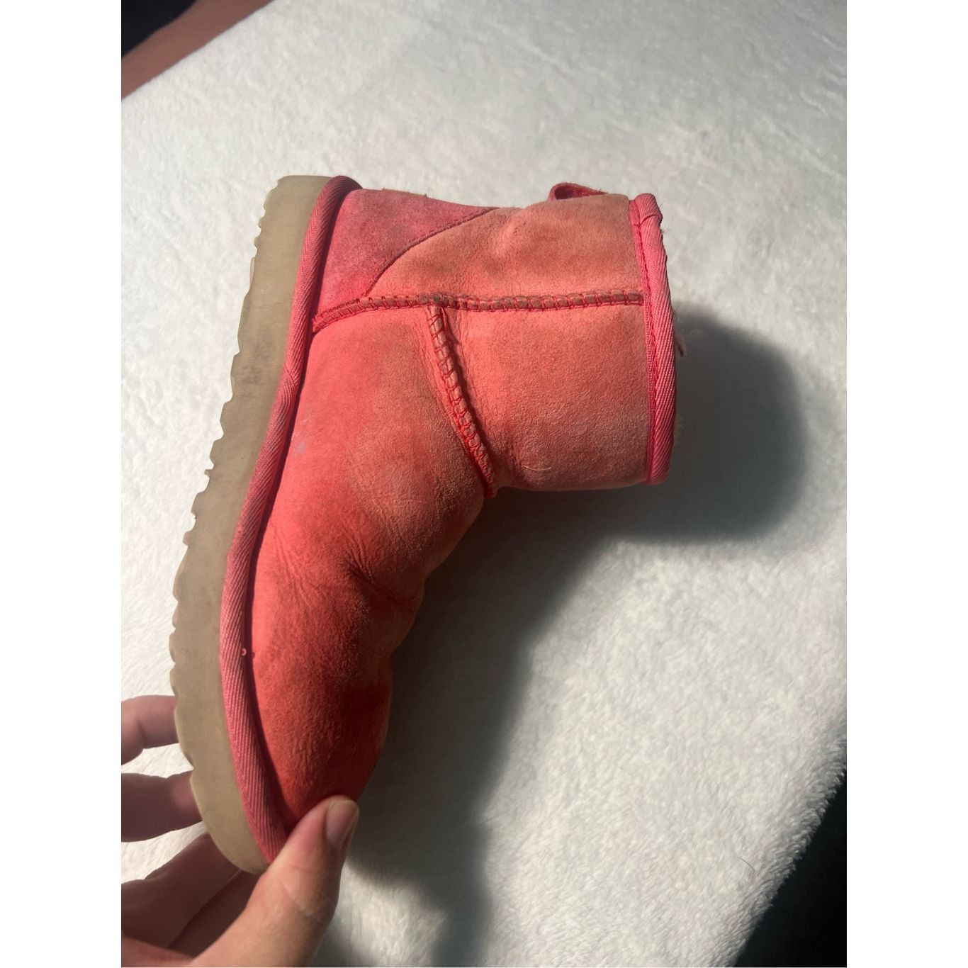 Ugg Ugg Pink Classic Low Boots Woman’s Size 6 -Could Use A Clean Size US 6 / IT 36 - 4 Thumbnail