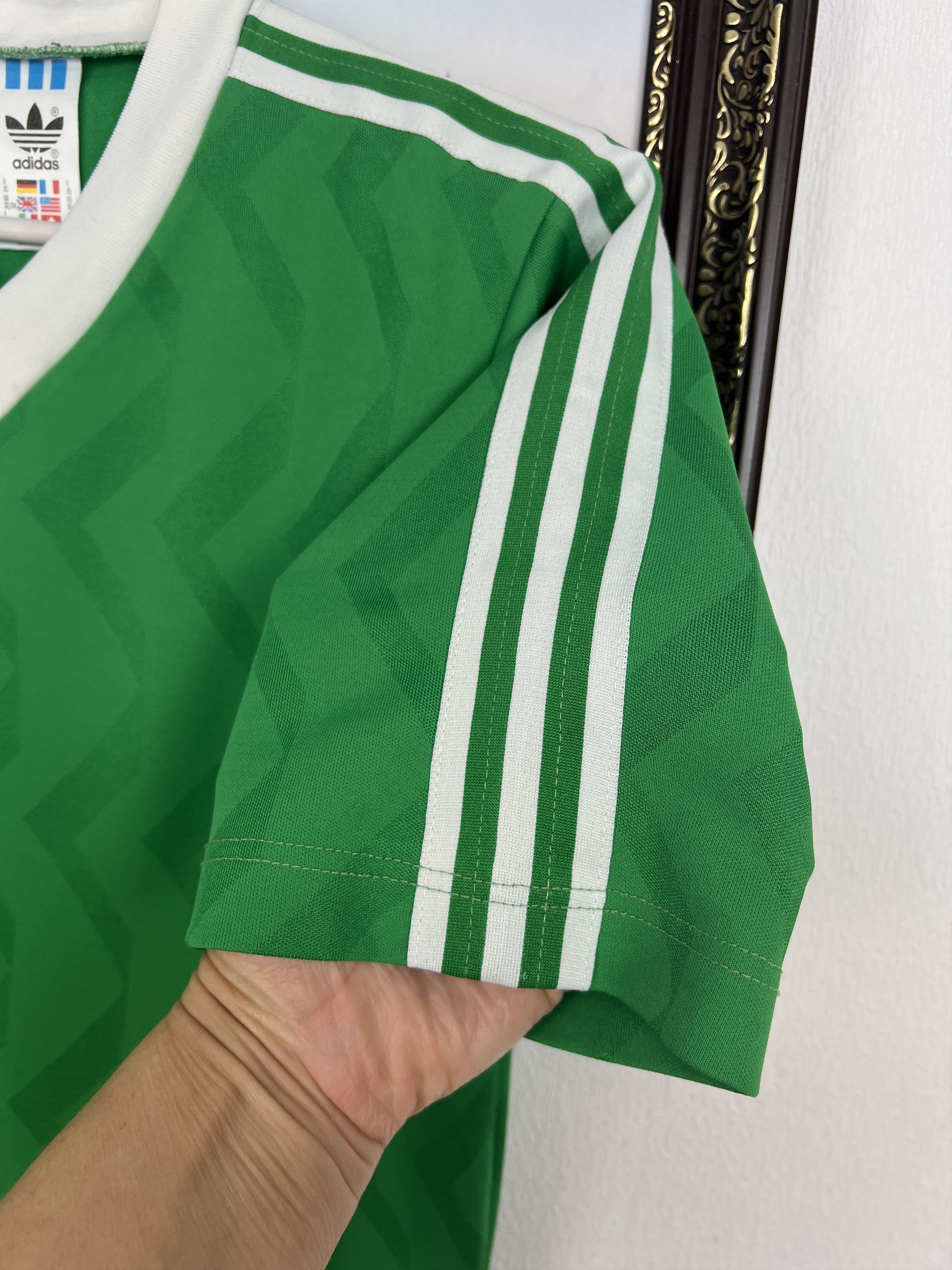 Adidas Vintage 90's Adidas Football Template Shirt Jersey Tee Hype Size US XS / EU 42 / 0 - 6 Thumbnail