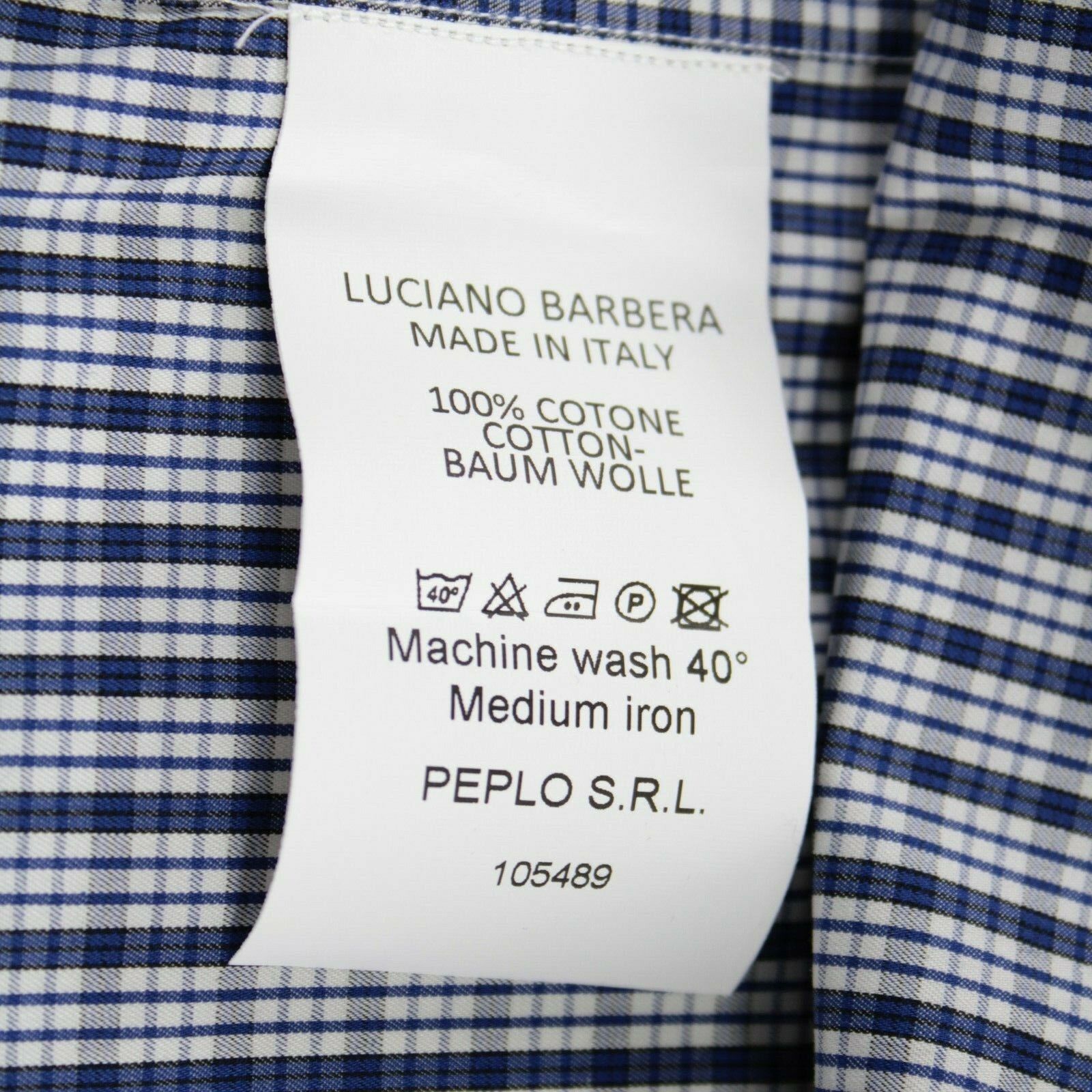 Luciano Barbera Luciano Barbera New with tags Shirt Size L US In Blue Size US L / EU 52-54 / 3 - 9 Thumbnail