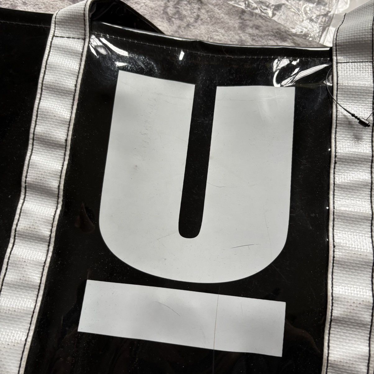 Undercover Undercover U Logo Tote Bag Black/White Size ONE SIZE - 2 Thumbnail