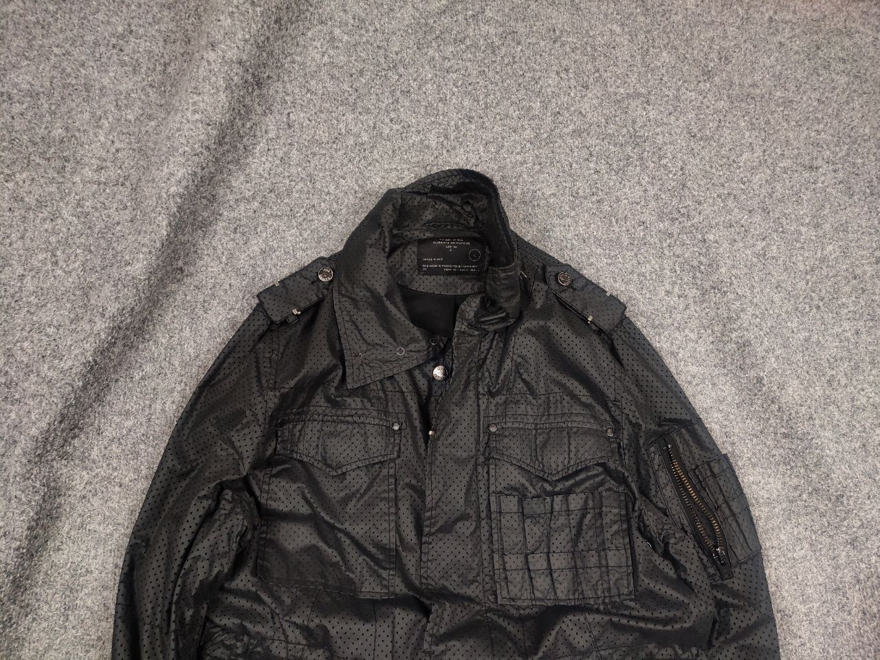 Allsaints 🔥 Vintage Allsaints AW08 Spitalfield Bracket Pocket Jacket Size US L / EU 52-54 / 3 - 2 Thumbnail