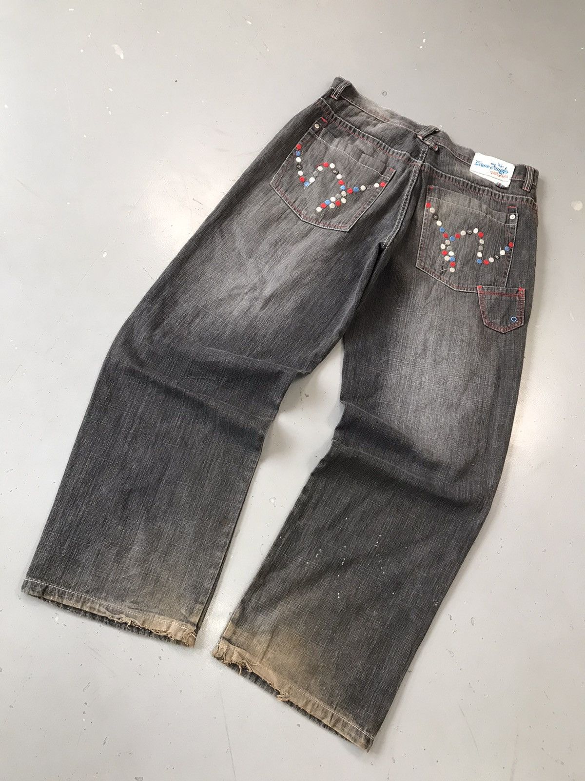 JNCO × Southpole × Vintage Vintage 5ive jungle & co. Y2K straight fit denim Size US 38 / EU 54 - 15 Thumbnail
