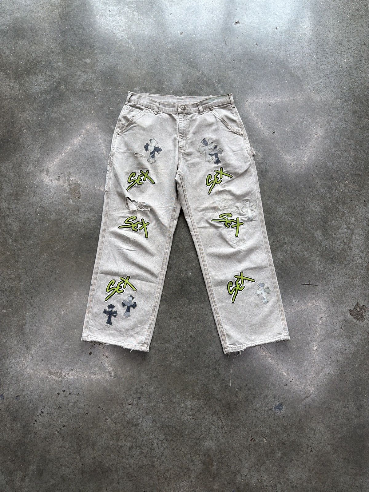 Chrome Hearts Chrome Hearts Sex Records Carhartt Pants size 32 Size US 32 / EU 48 - 1 Thumbnail