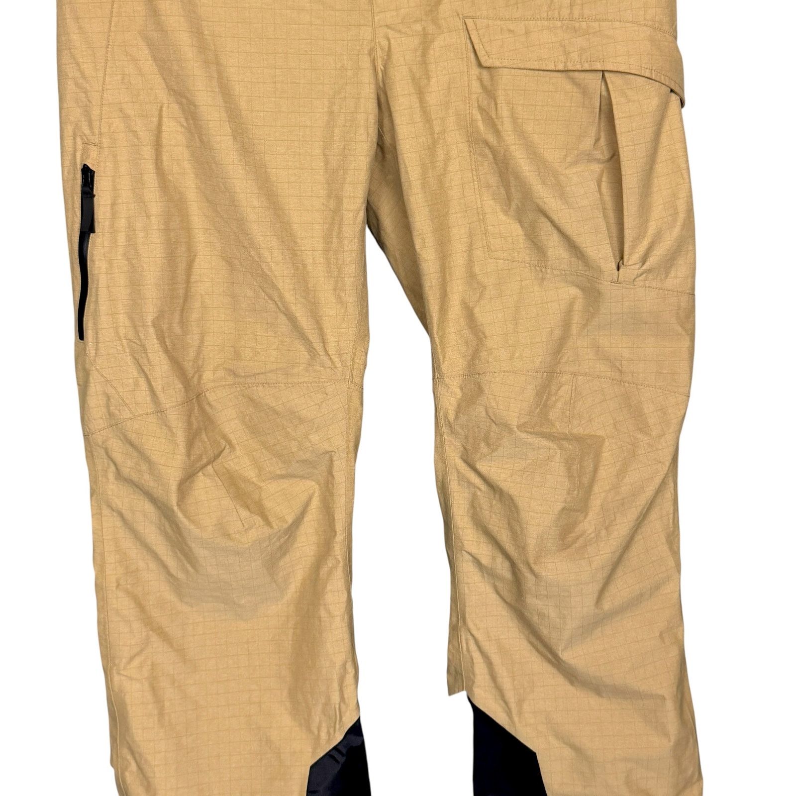 Body Glove Body Glove Men’s XL Snow Ski Cargo Pants Khaki Black 38x32 Size US 38 / EU 54 - 4 Thumbnail