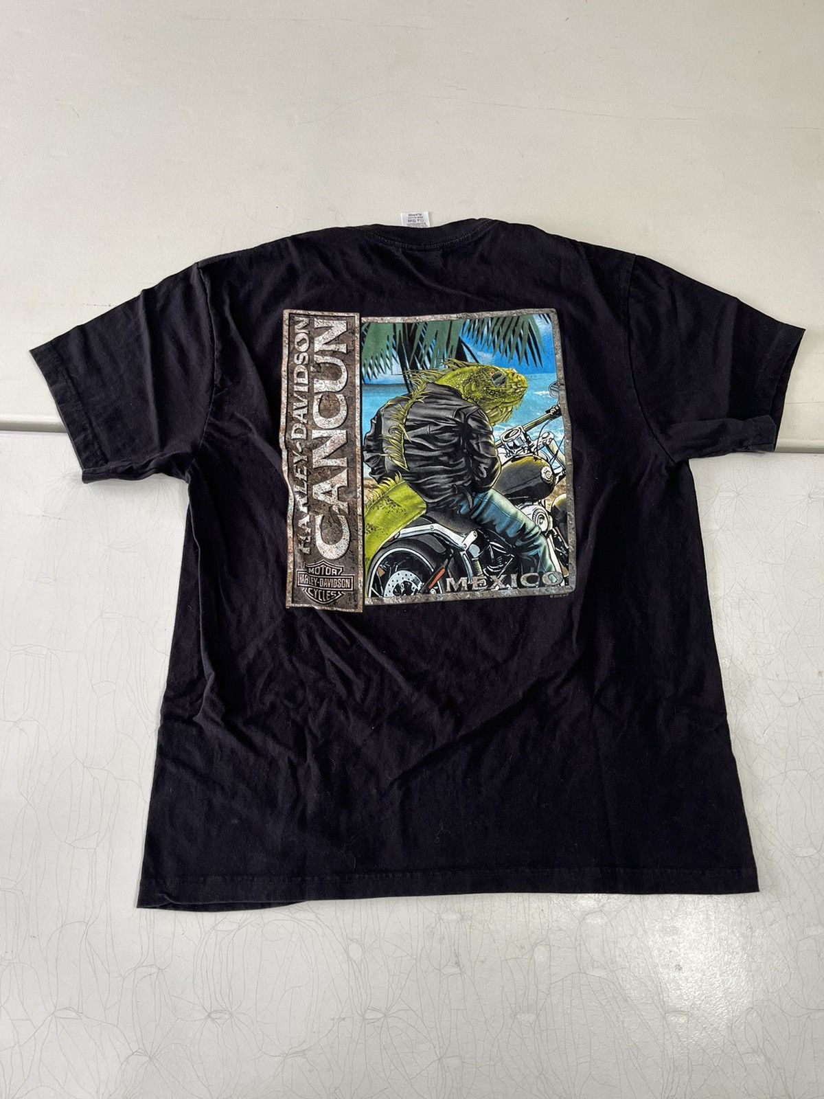 Harley Davidson Y2K Harley Davidson Cancun shirt Size US XL / EU 56 / 4 - 2 Thumbnail